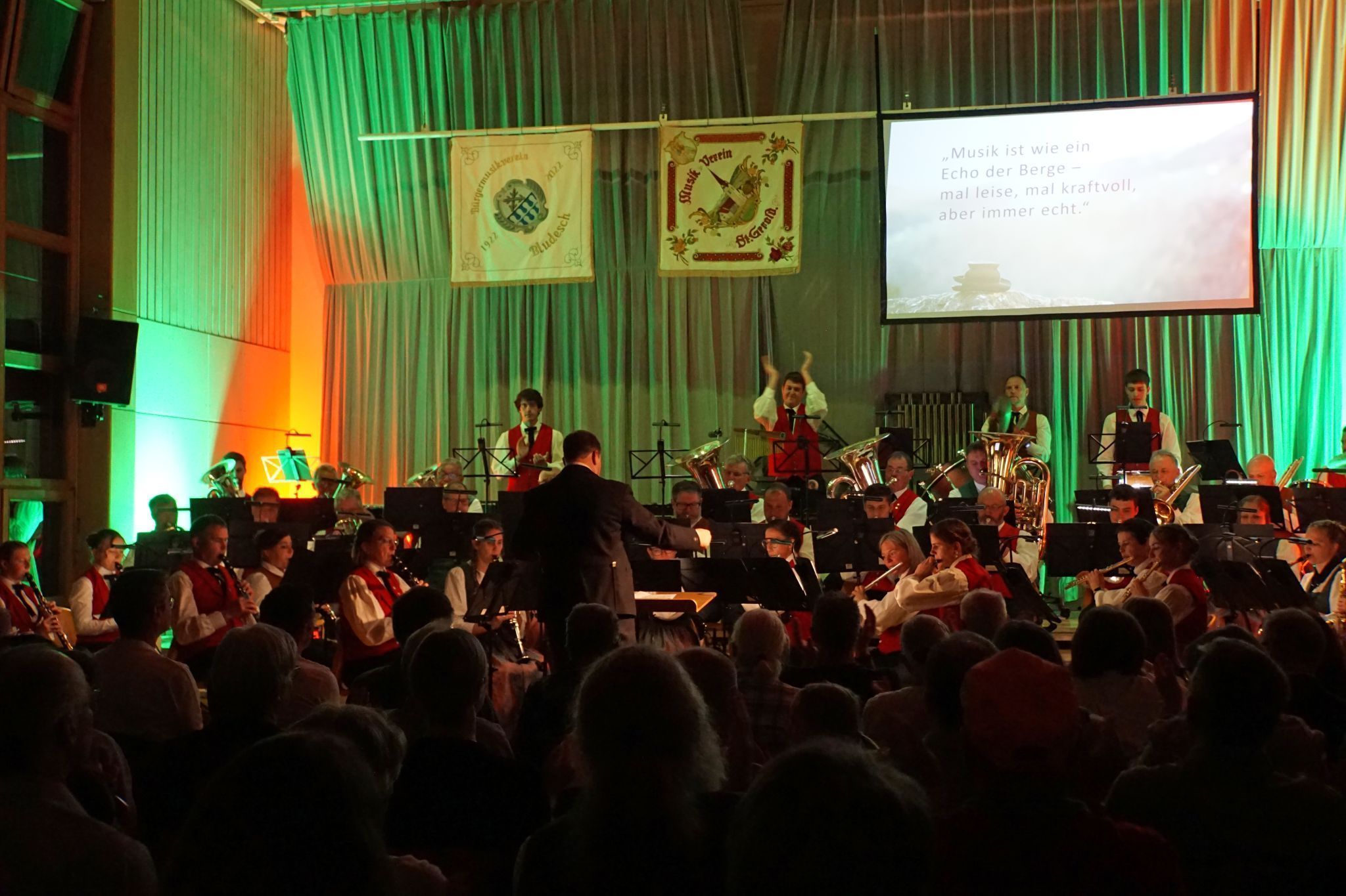 Die Musikvereinigung St.Gerold und Bludesch