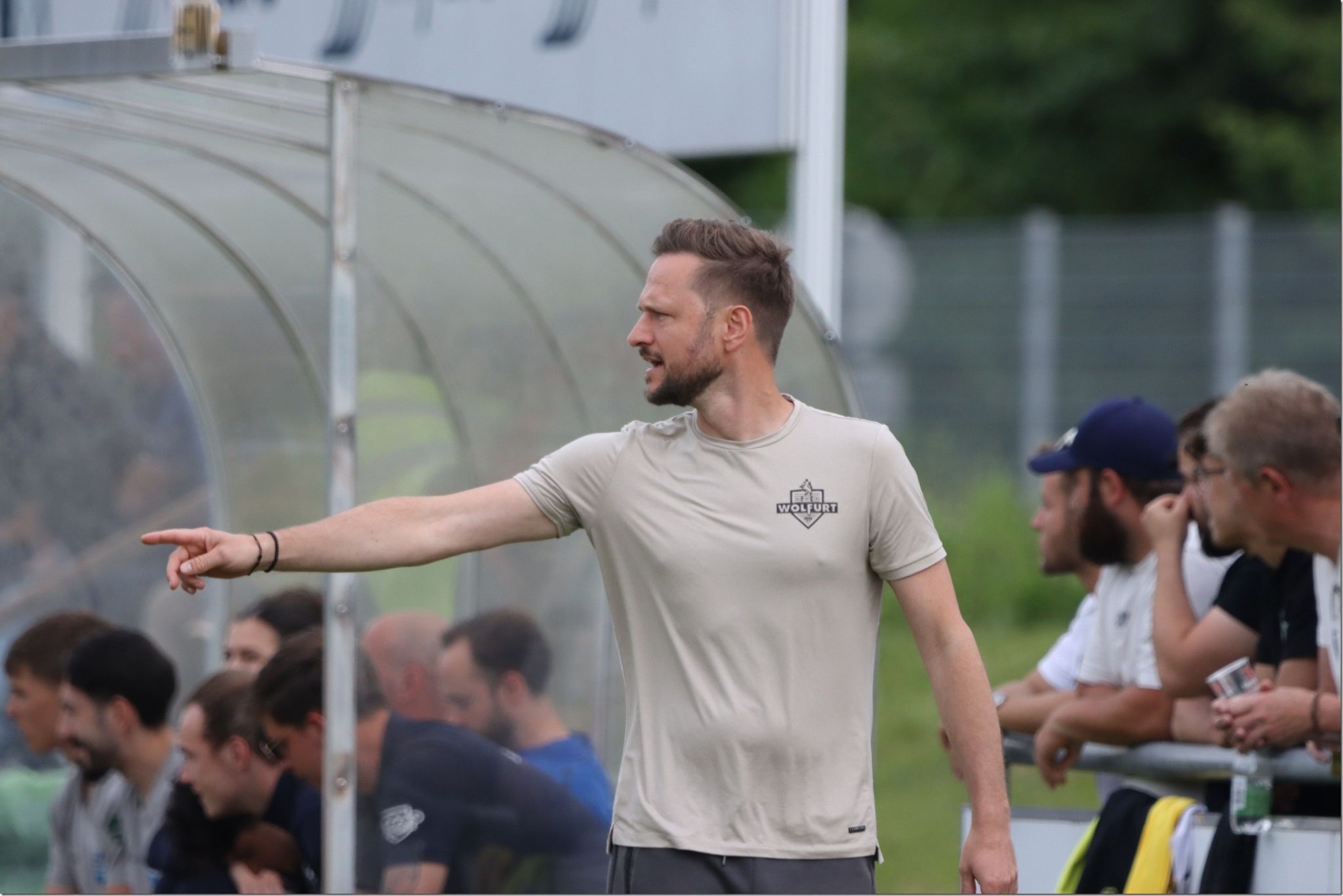 Konnte nicht zufrieden sein: Wolfurt Trainer Jürgen Maccani. 
