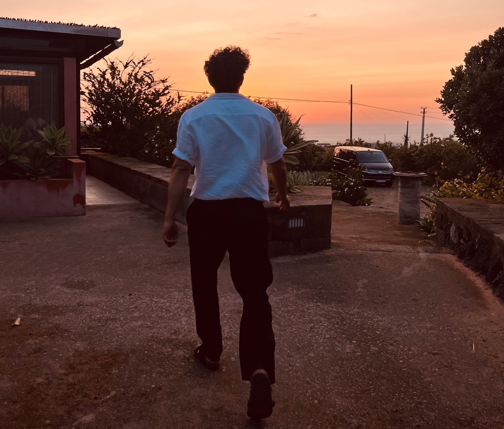 Die perfekte Kulisse - David Bernardo unterwegs beim Shooting der aktuellen Kollektion in Italien. 
