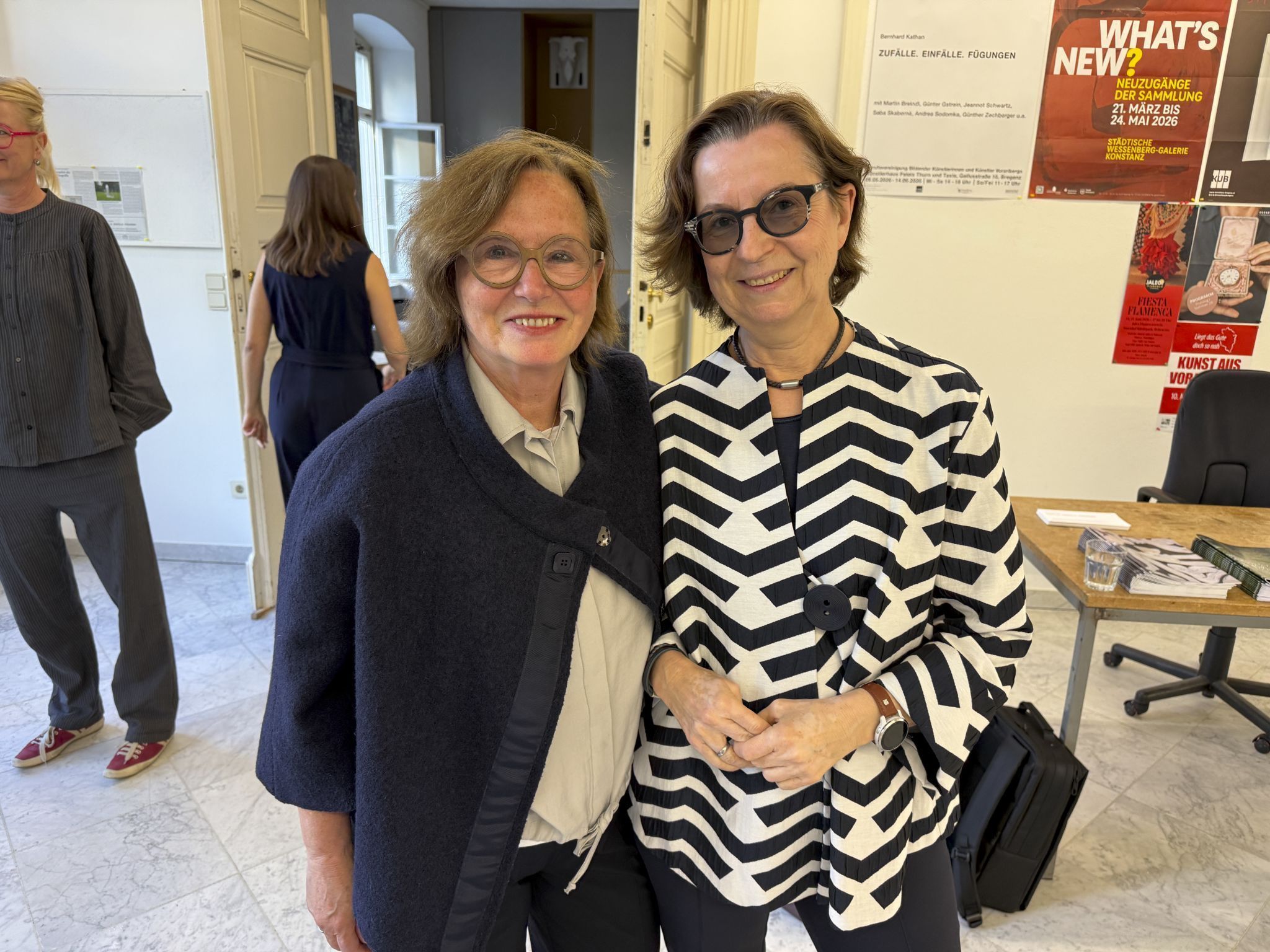 Gabriele Hofmann und Erika Pircher zog es ins Thurn und Taxis