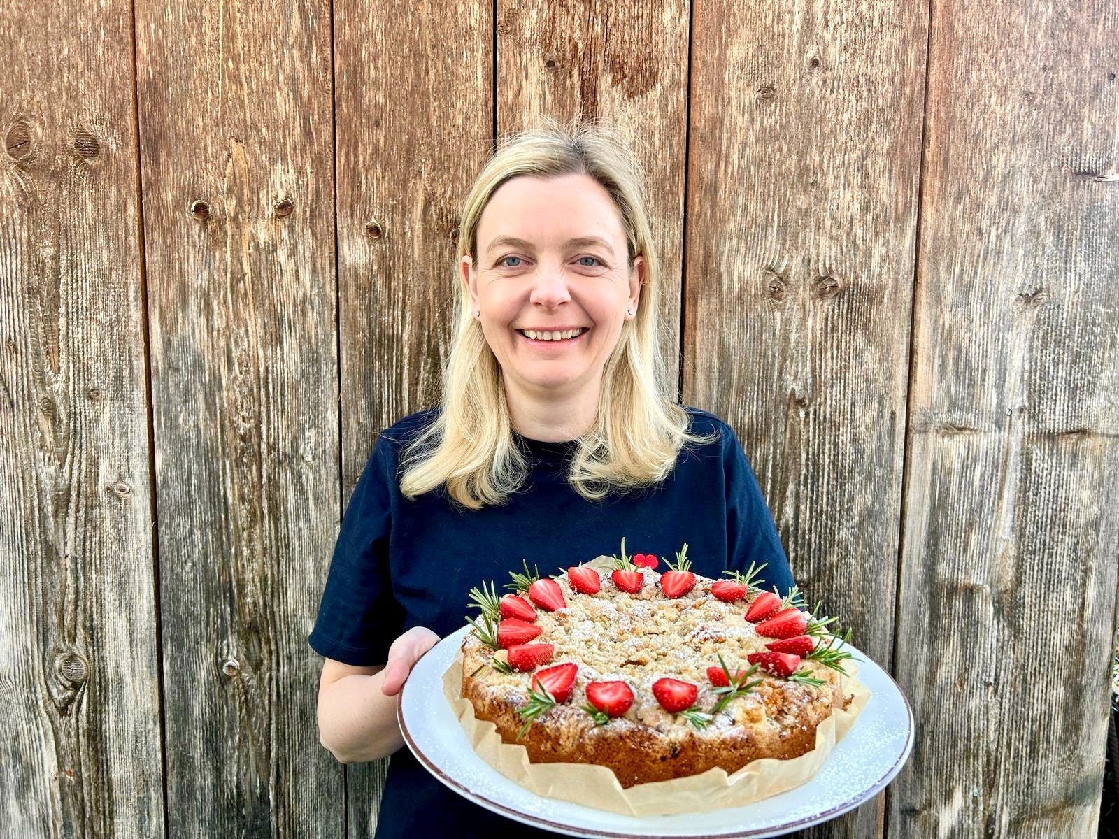 Rhabarber-Streusel-Kuchen