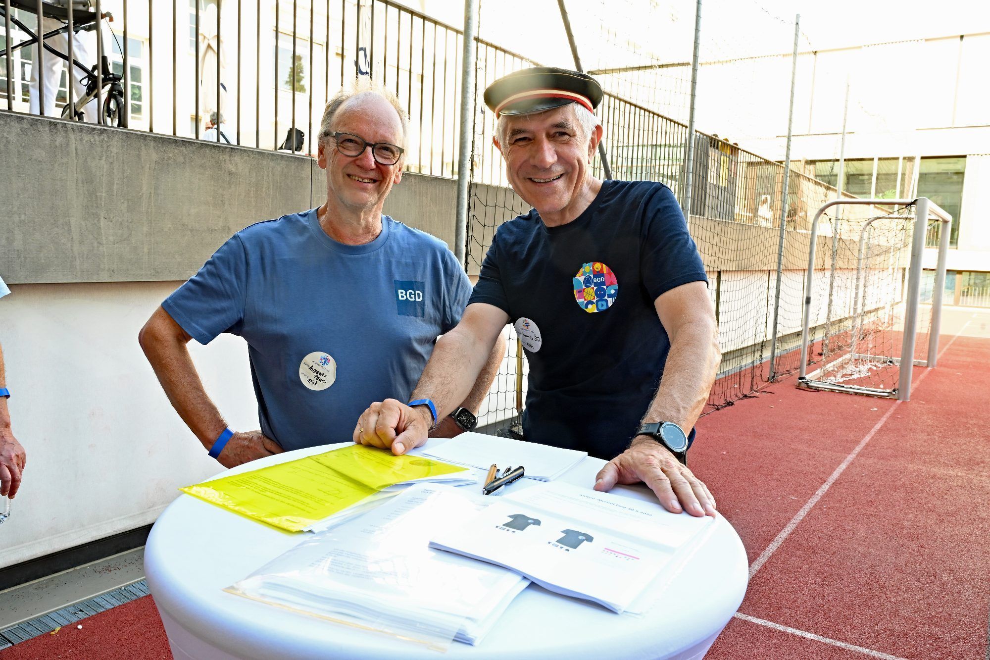Auch der Verein der Freunde des Bundesgymnasiums Dornbirn war mit einem Stand vertreten.