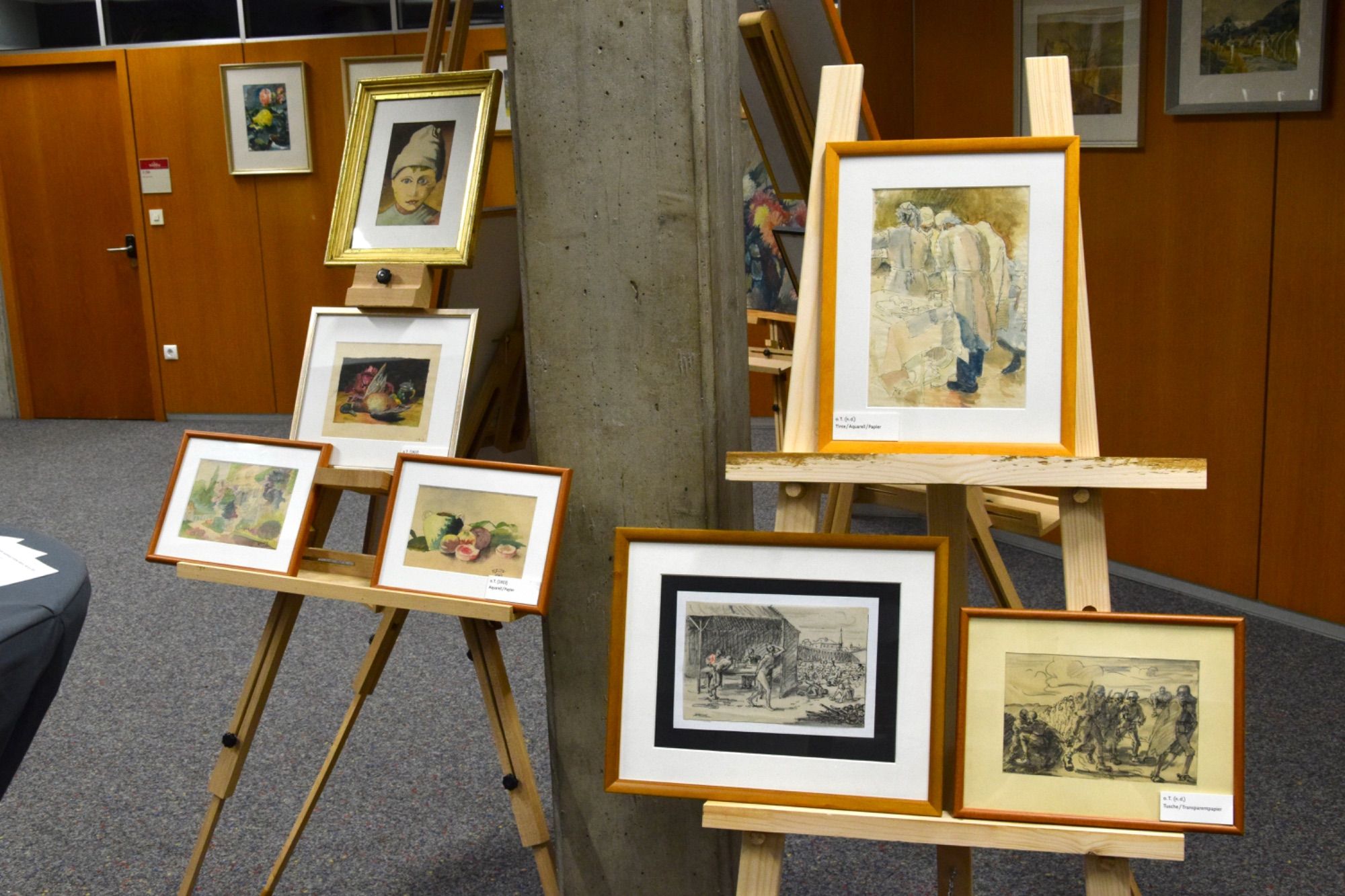 Werke des Bludenzer Malers Hubert Fritz