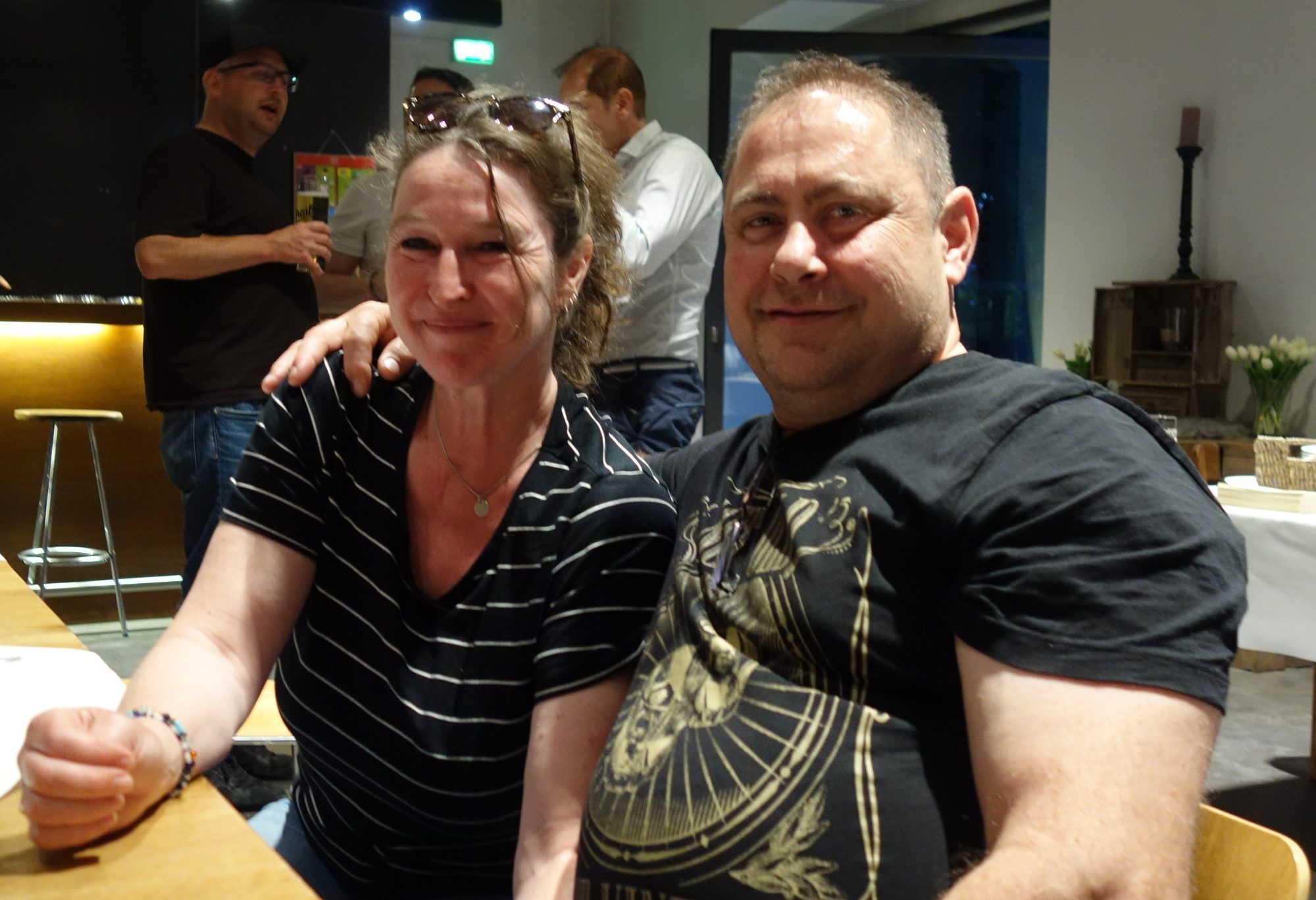 August Dorner kam mit Gattin Sissi.