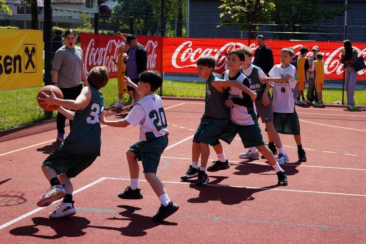 Beim Street Jam am Sportgymnasium Dornbirn steht wieder schneller 3x3-Basketball im Mittelpunkt.