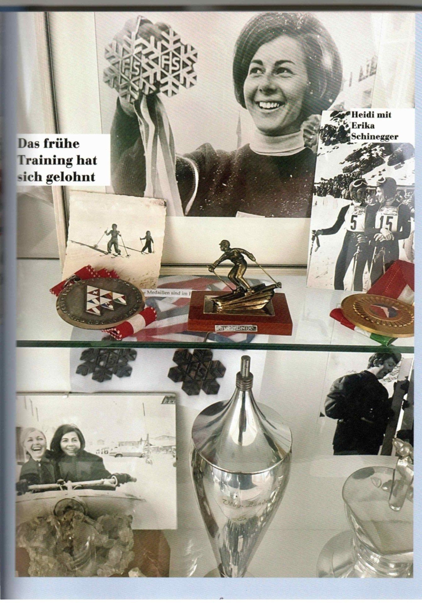 Auch der Trophäenschrank wurde im Fotobuch „verewigt“.