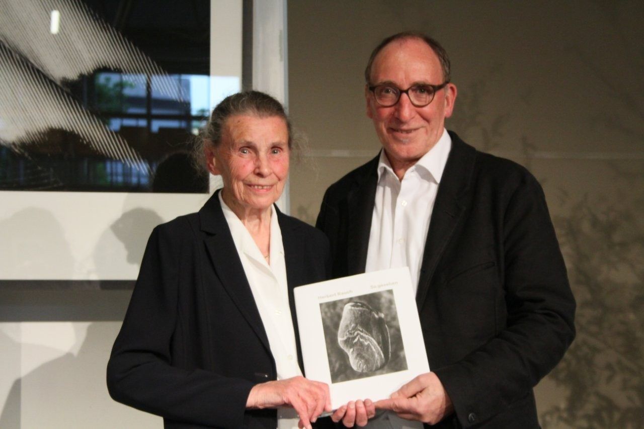 Mutter Maria Rauch mit Sohn Johannes Rauch.