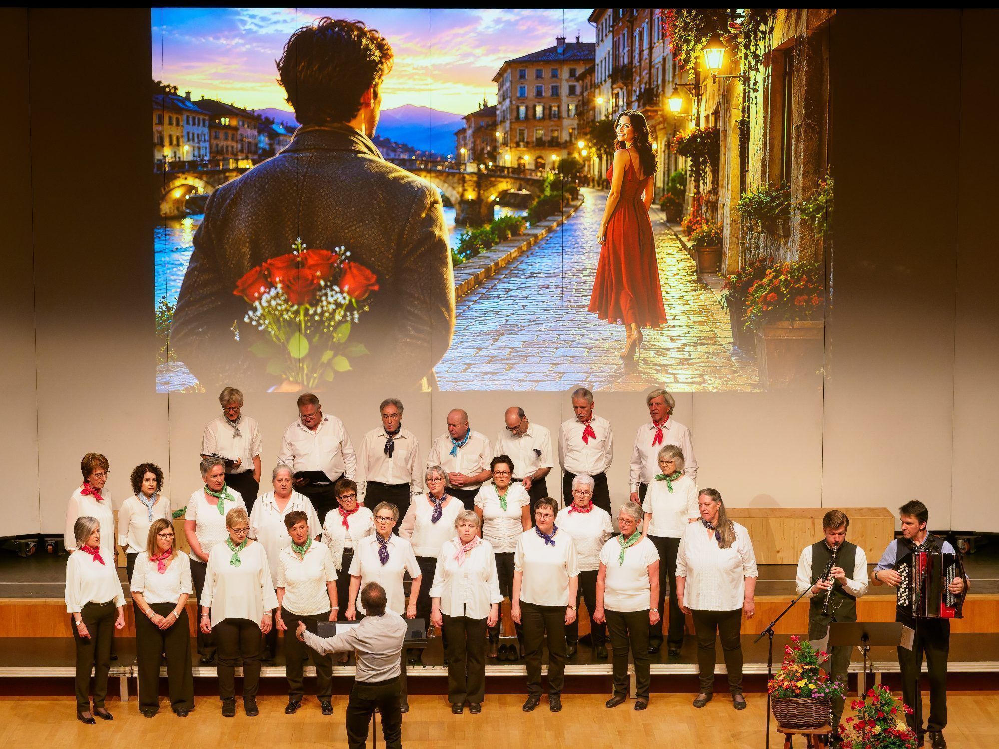Liebeslieder begleiteten durch den Abend