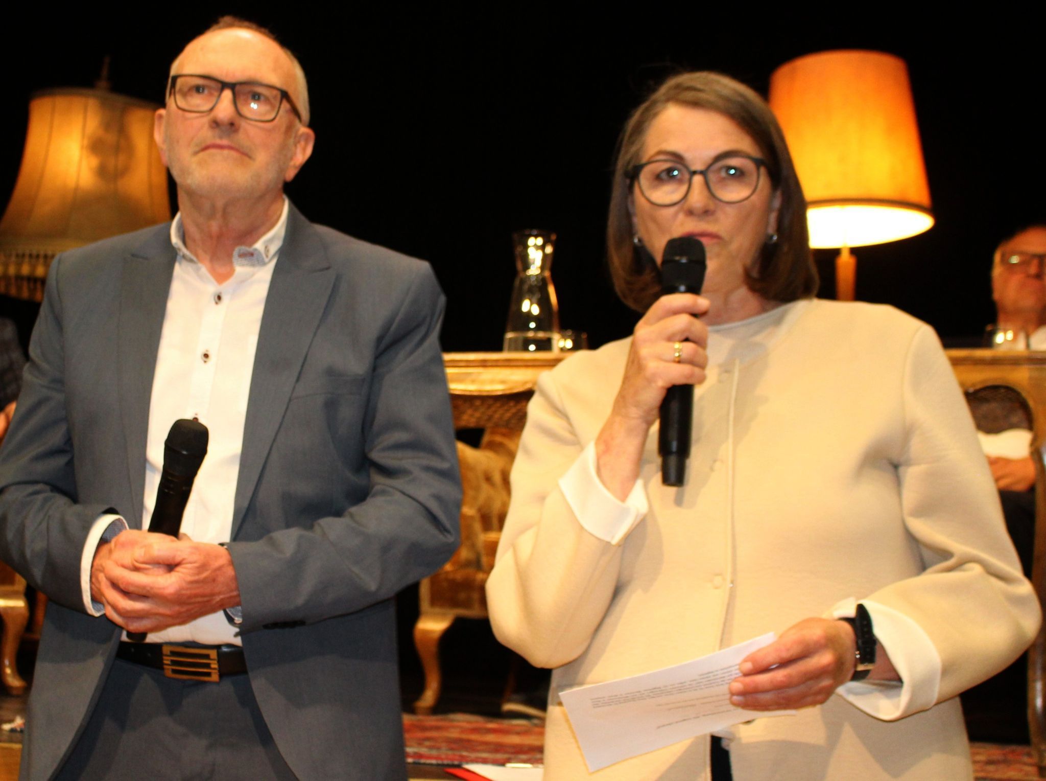 Erwin Rinderer und Birgit Rüdisser sind „froh und dankbar um jeden Ehrenamtlichen, der bei unserer Initiative mitarbeiten möchte.“