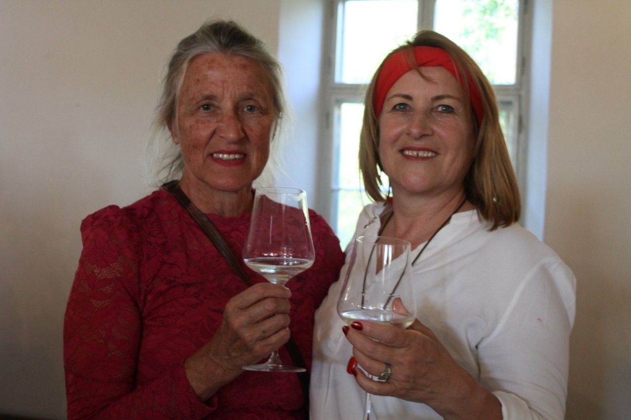 Martina und Ingrid waren auch dabei. 