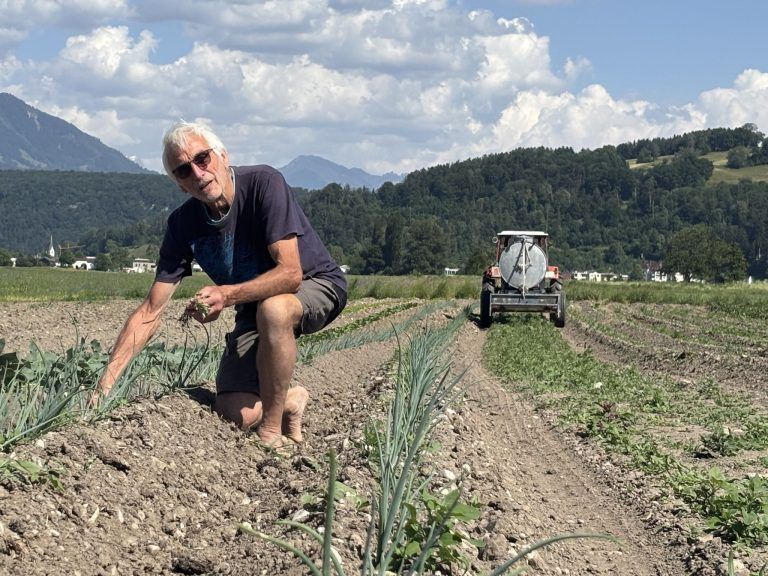 Josef Stark sucht Hobby-Landwirte in Feldkirch
