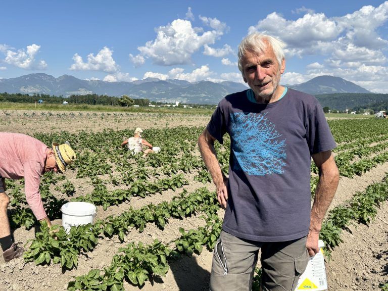 Josef Stark sucht Hobby-Landwirte in Feldkirch