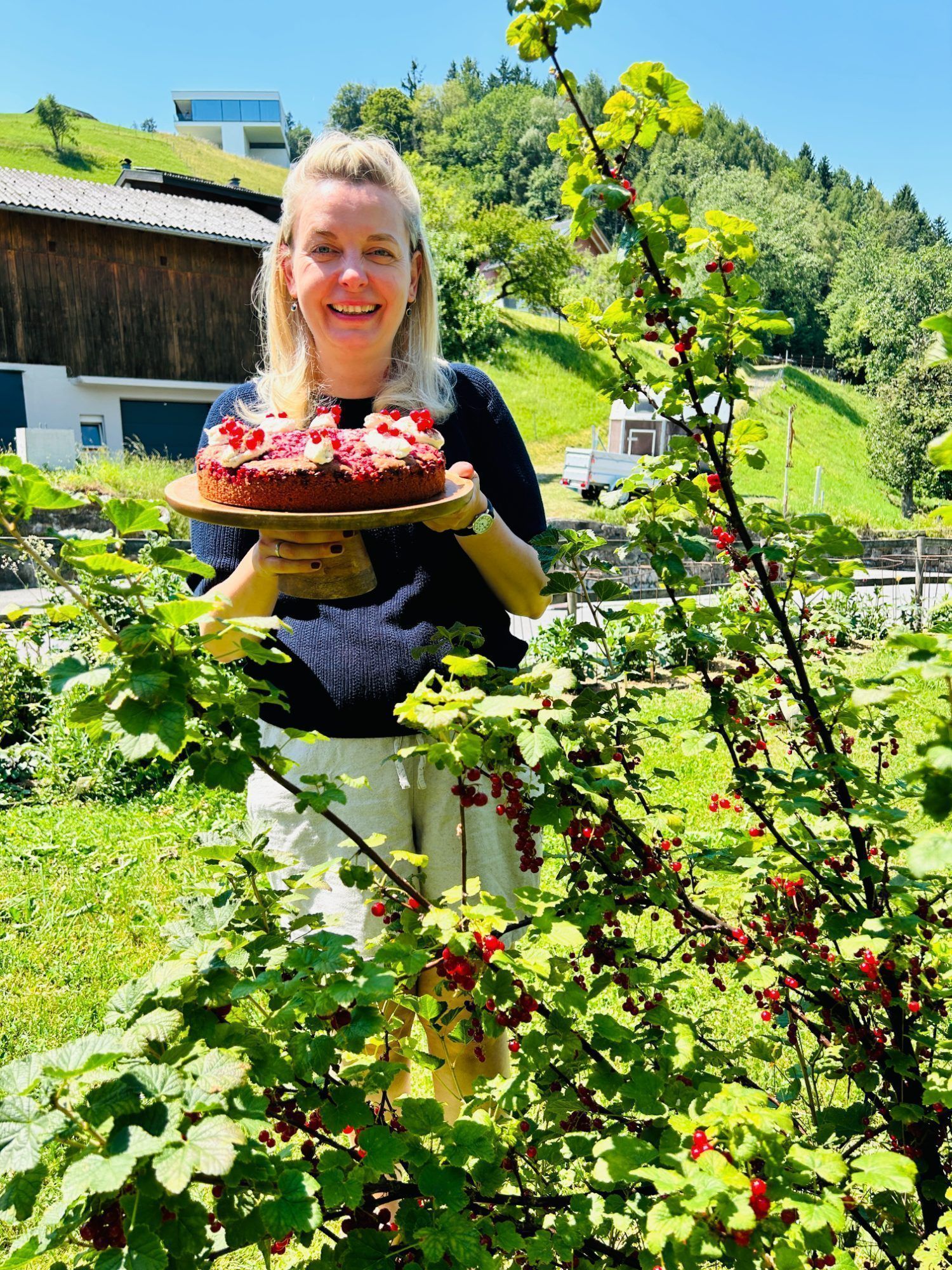 Schoko-Johannisbeer-Kuchen