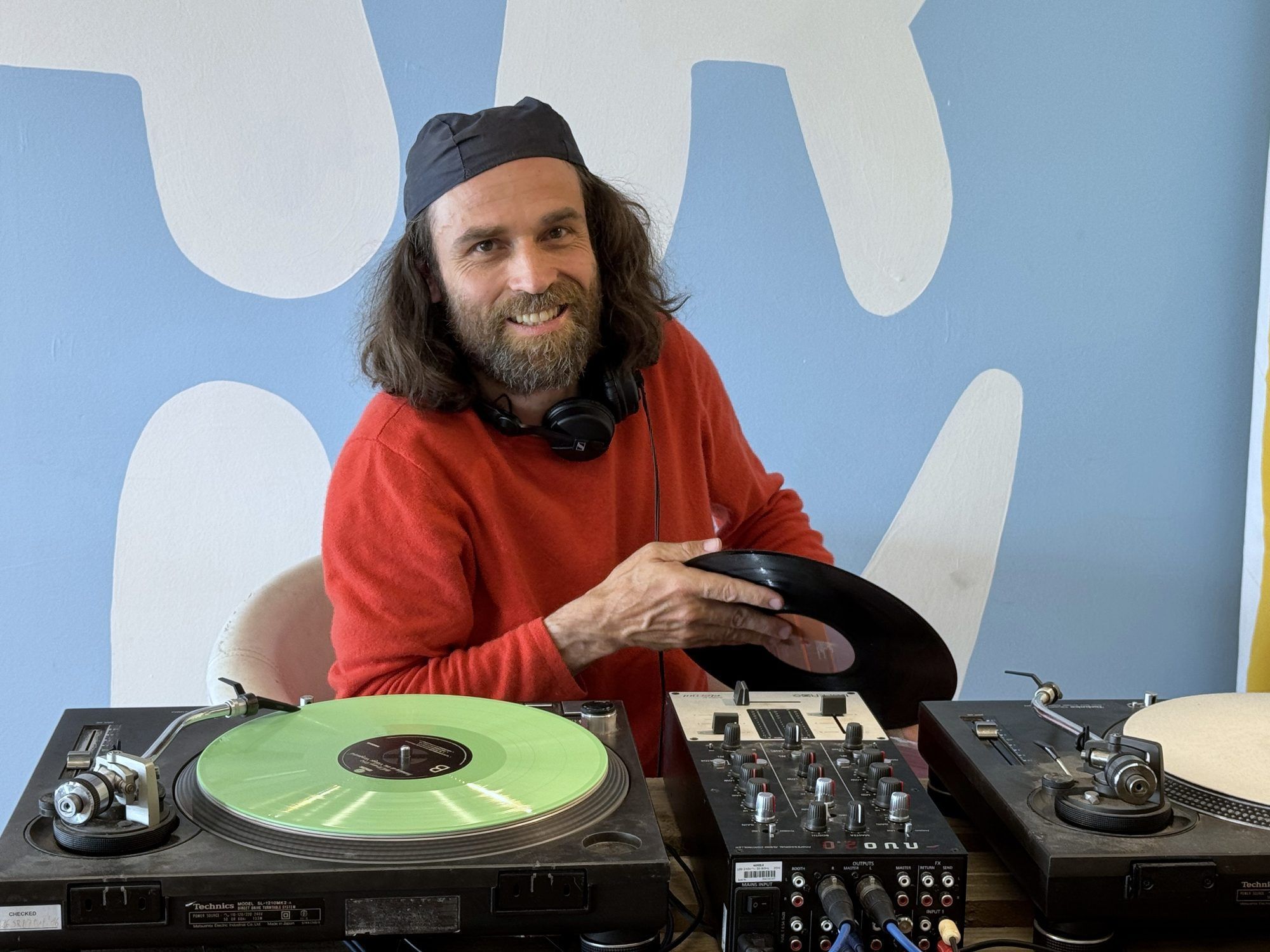DJ Fabian Merkel sorgte für eine entspannte Atmosphäre.