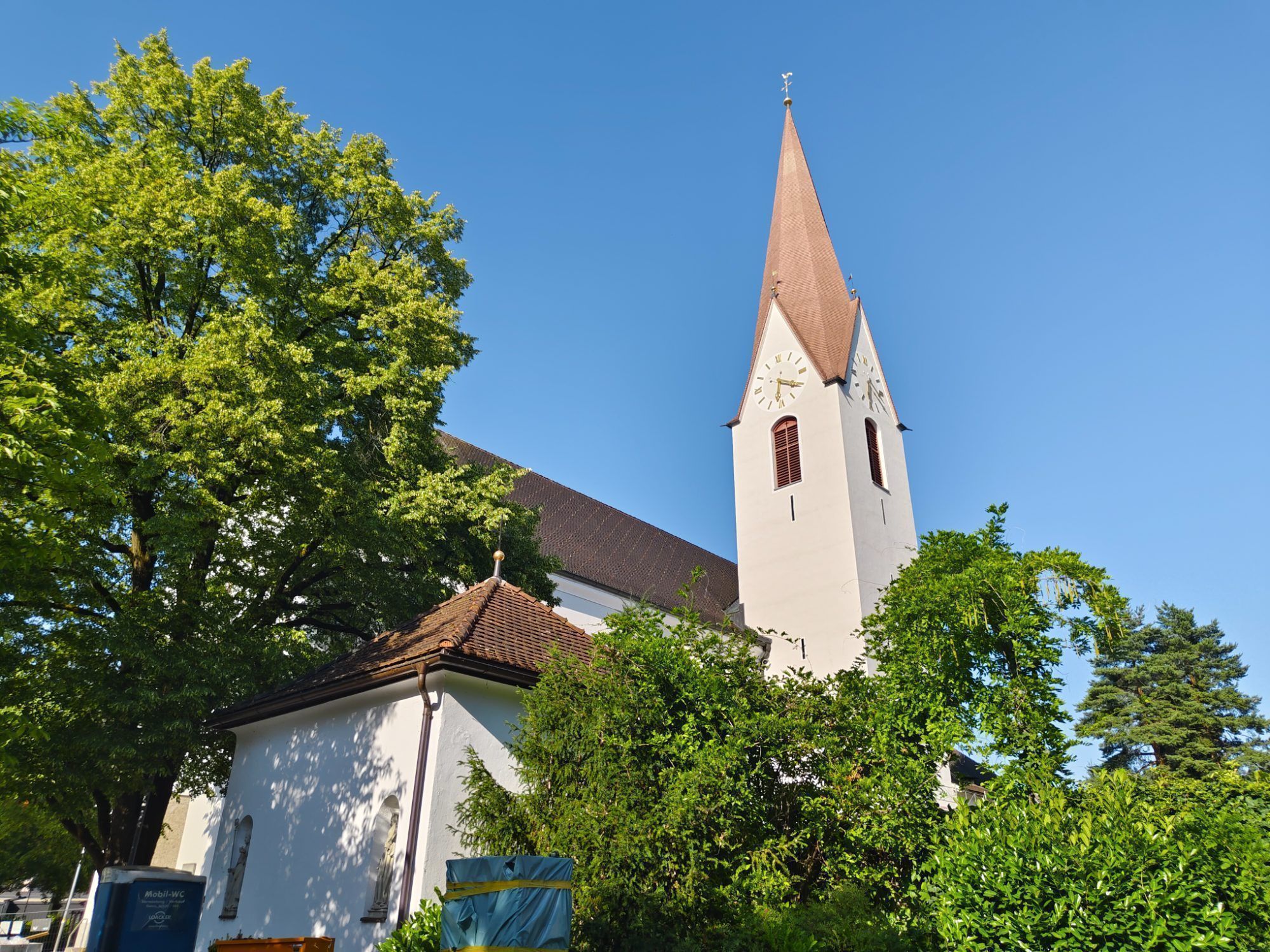 Die Stadtpfarrkirche Altenstadt (Hll. Pankratius und Zeno) in Feldkirch hat eine lange Geschichte.