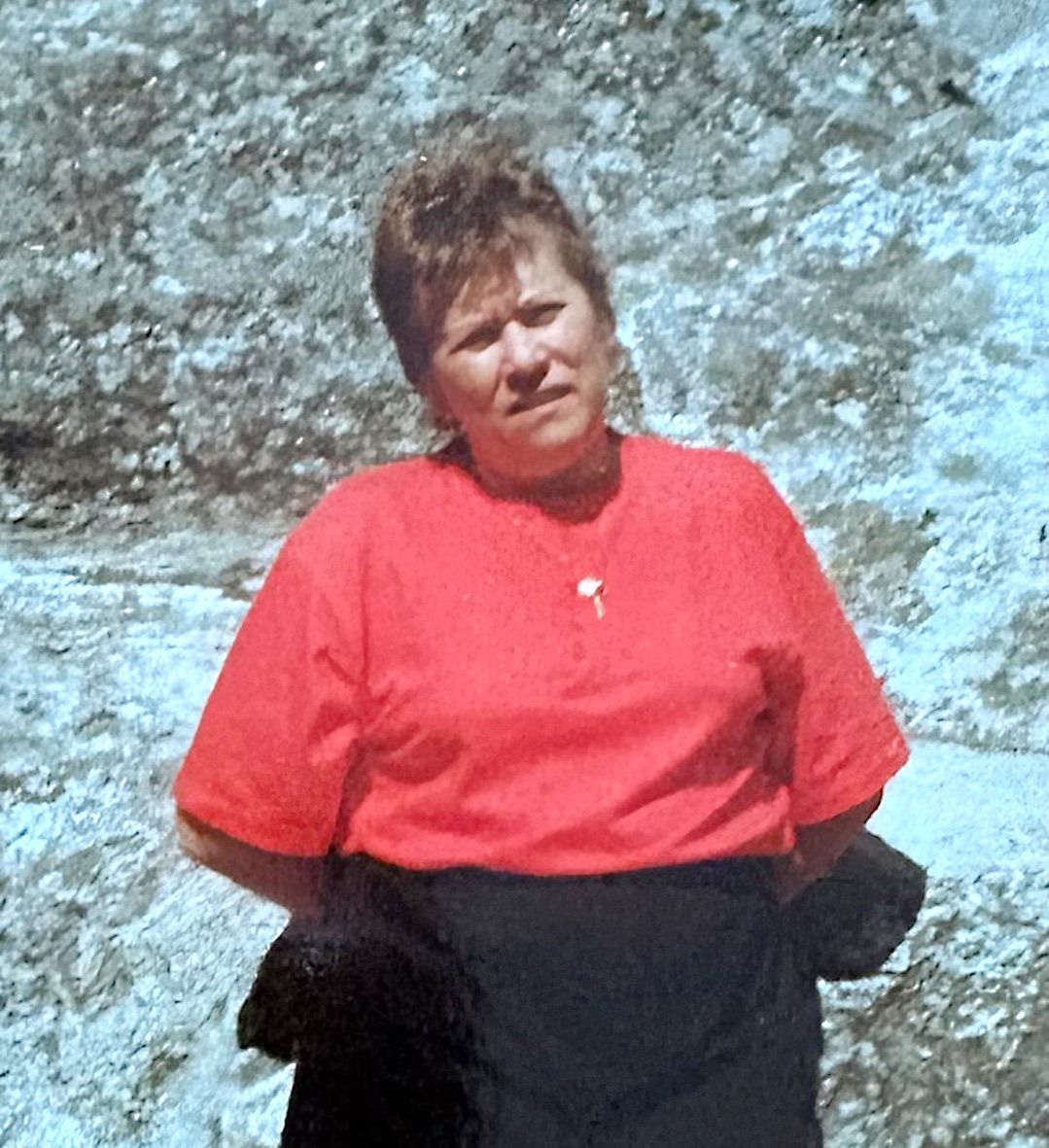 Ein frühes Erinnerungsfoto einer Frau, die ihren eigenen Weg ging