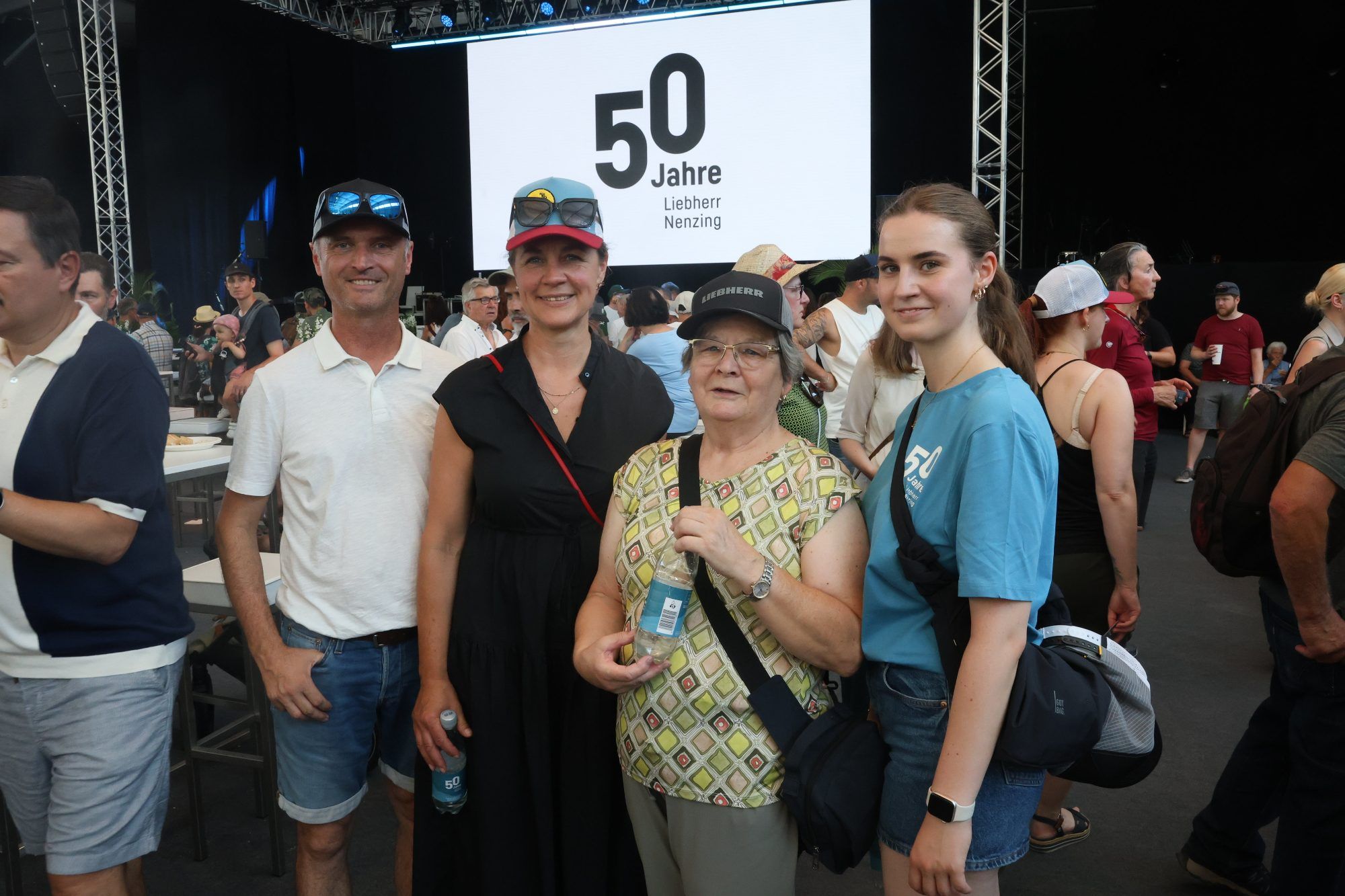Thomas, Sindi, Hanni und Leonie Wieser.
