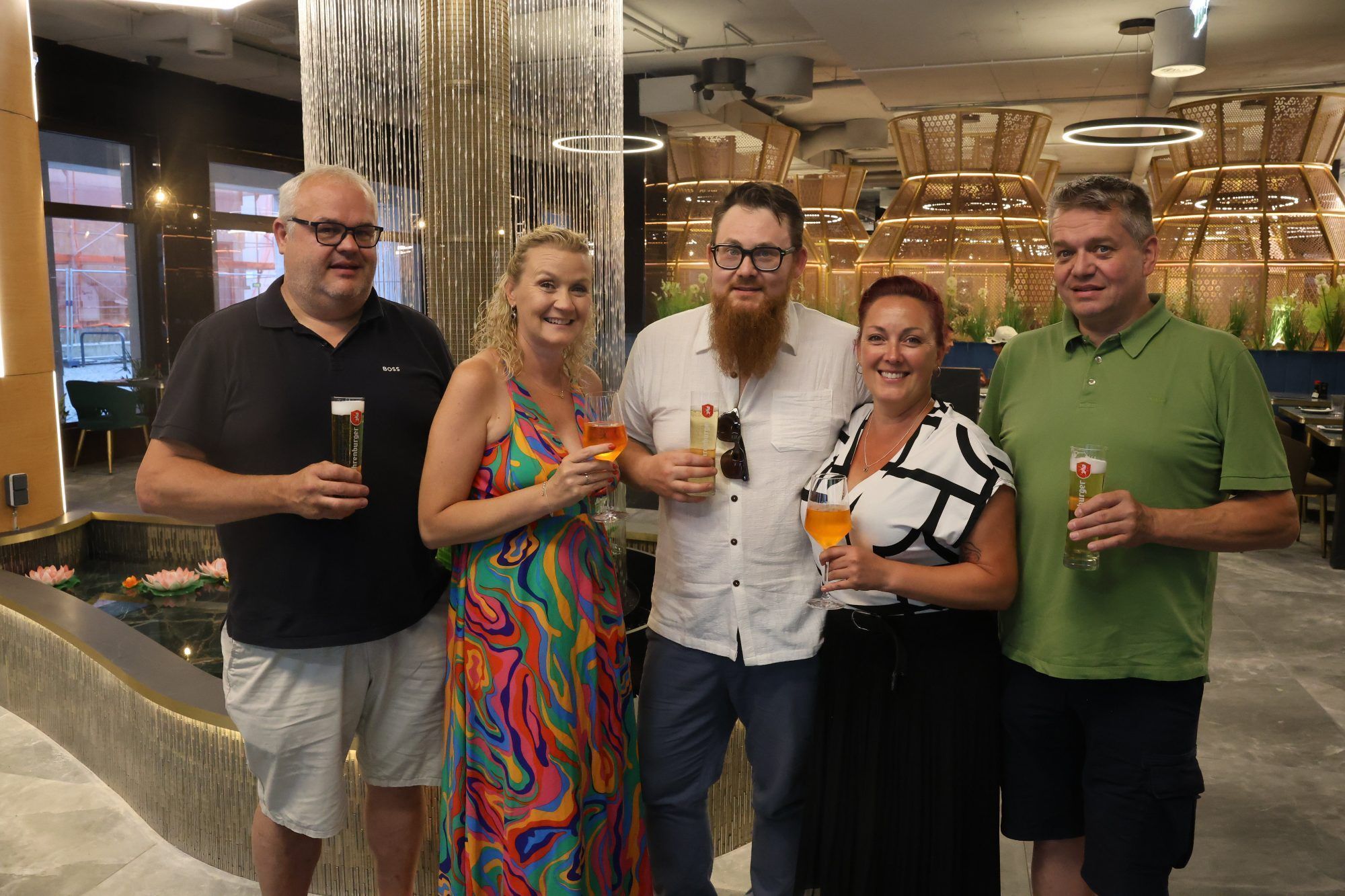 Martin Schallert, Tanja Baldauf, Roman Zehentner, Sabrina Burtscher und Michael Pregler.