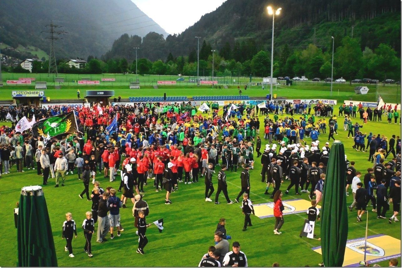 Nachwuchsfußball auf höchstem Niveau bot die Alpine Trophy im Montafon. PRIVAT