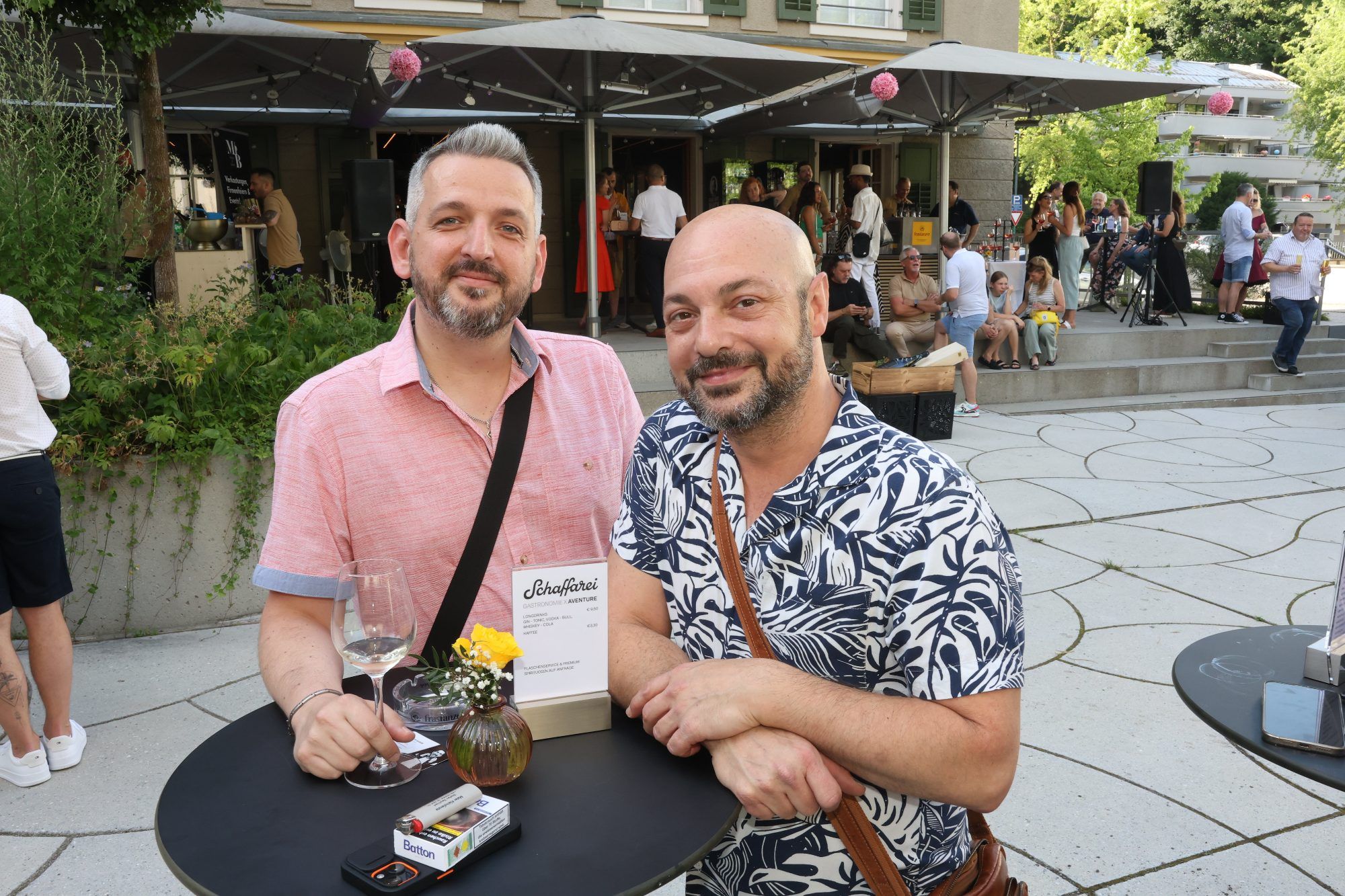 Manuel Illigsch und Fabian Gagliano.