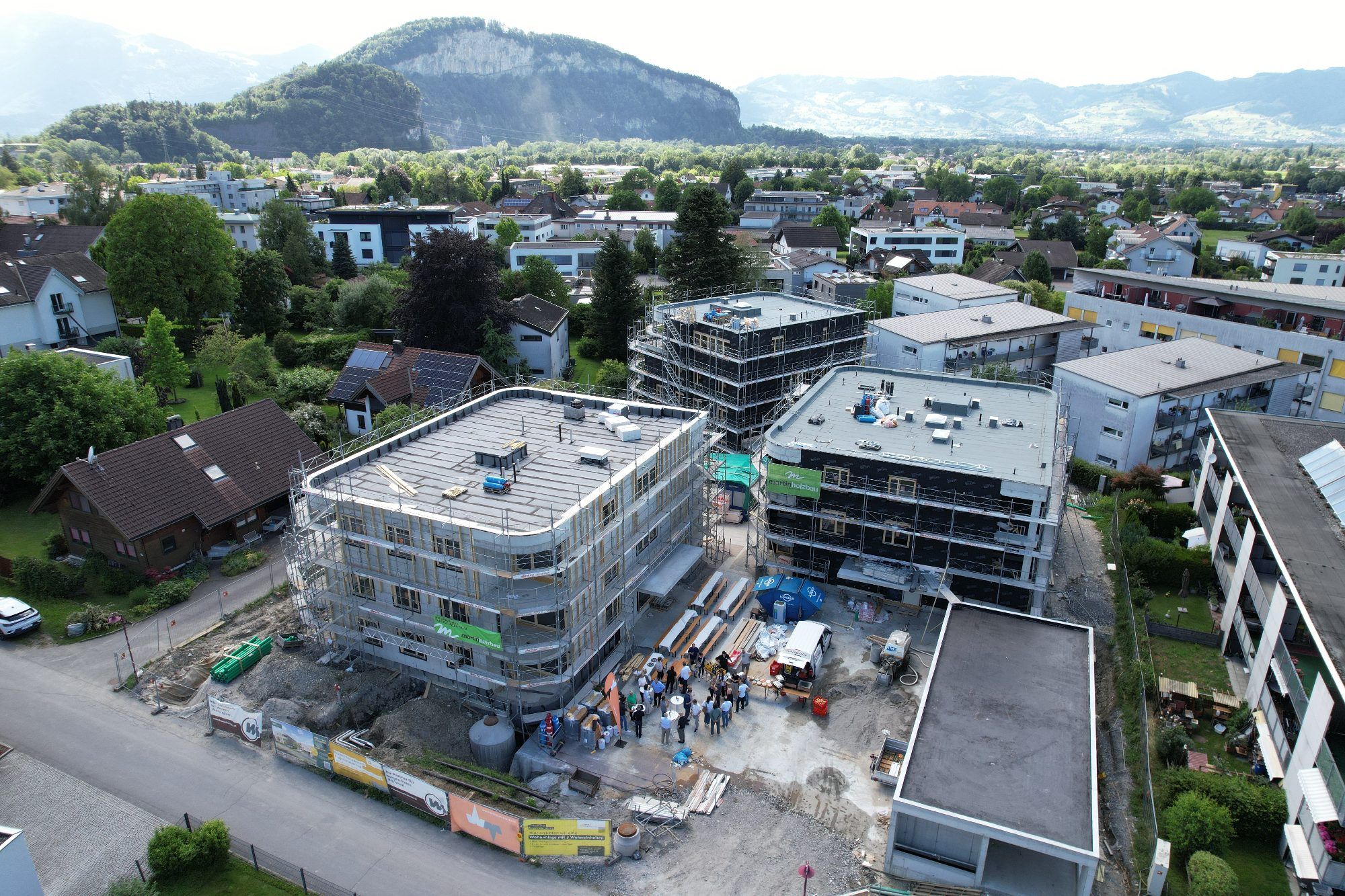 Blick in Richtung Kummenberg.