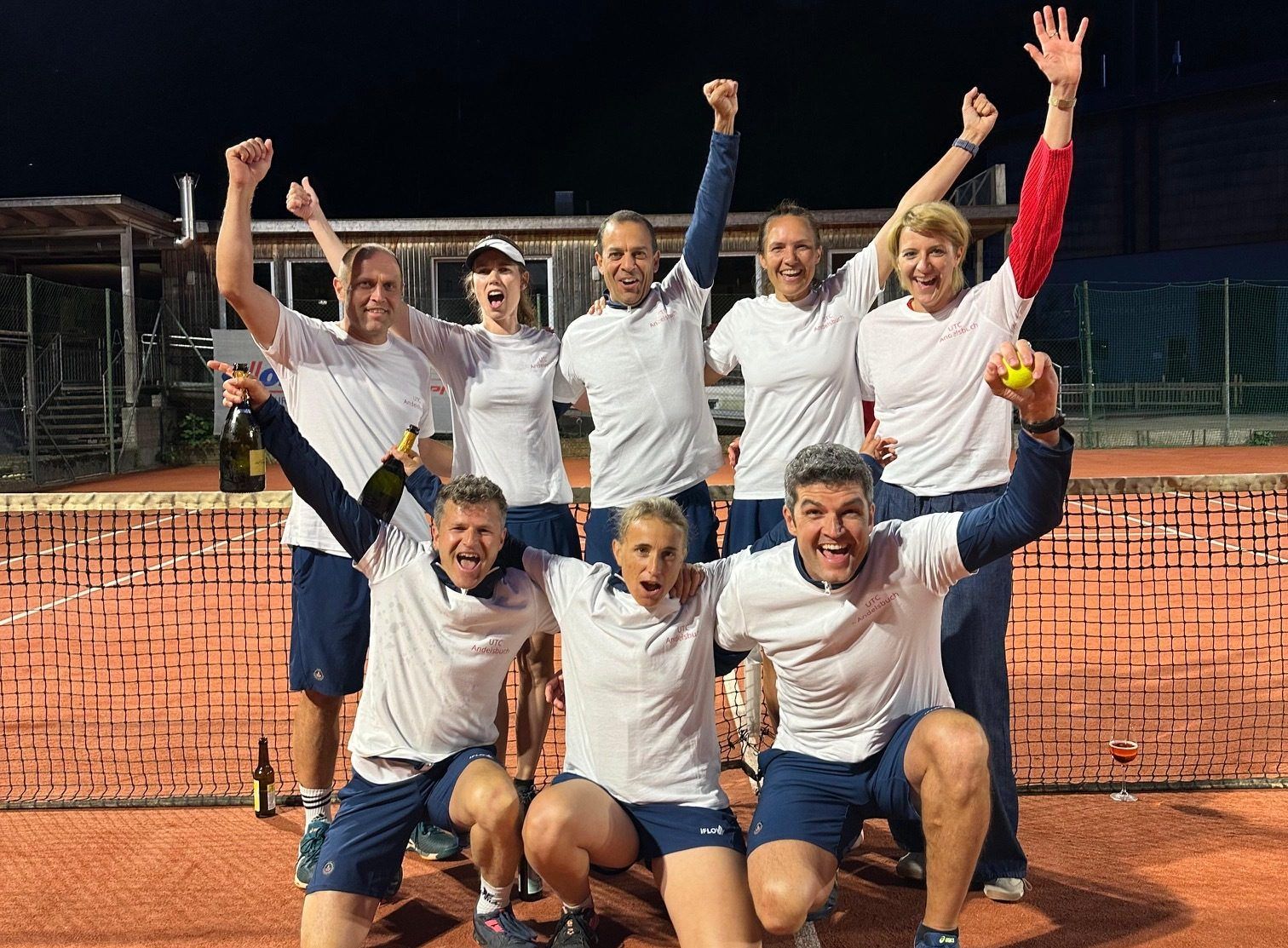 Die Andelsbucher bejubelten den Meistertitel in der B-Liga und den damit verbundenen Aufstieg in die