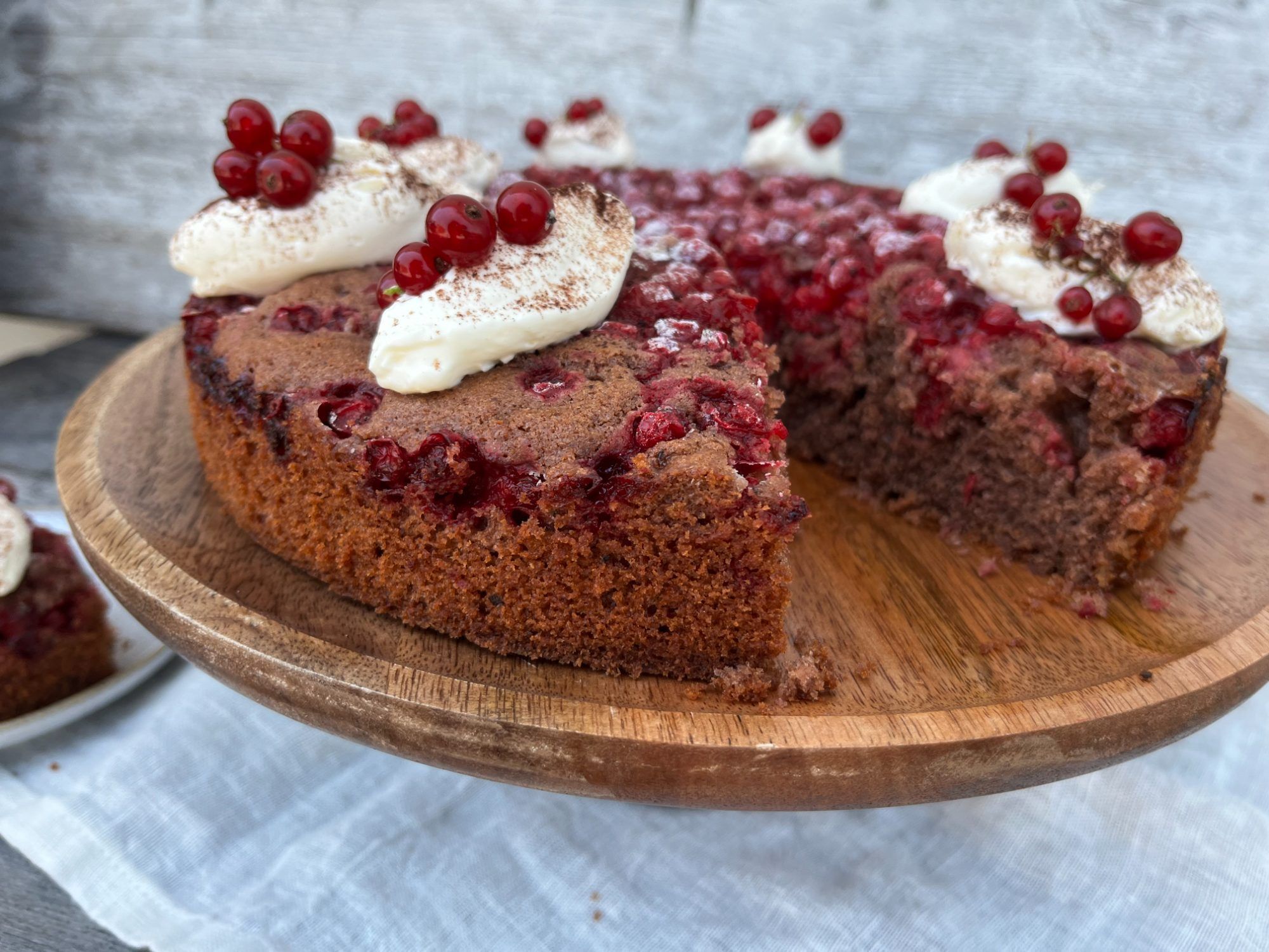 Schoko-Johannisbeer-Kuchen