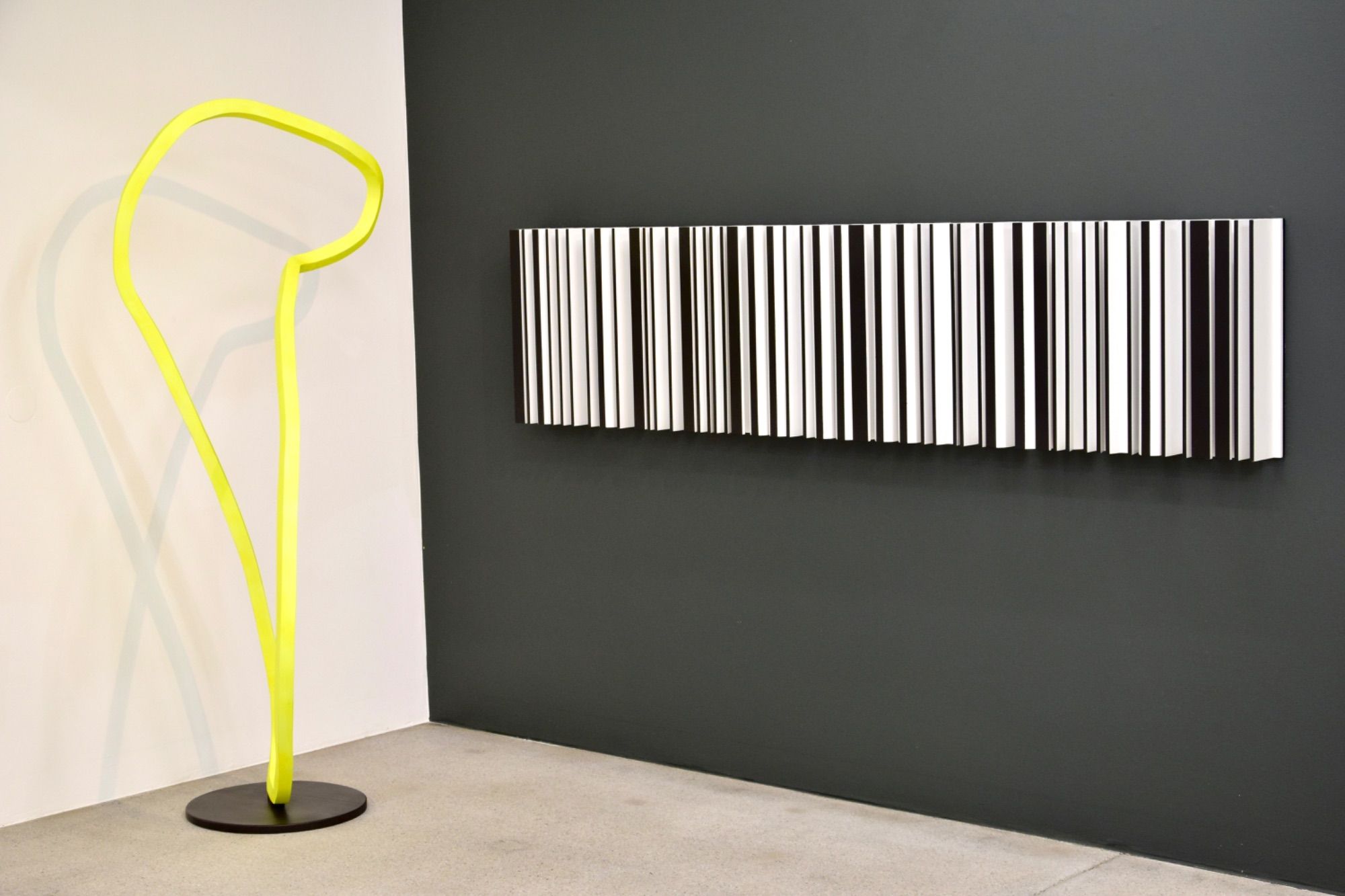 Arbeiten in der Ausstellung 