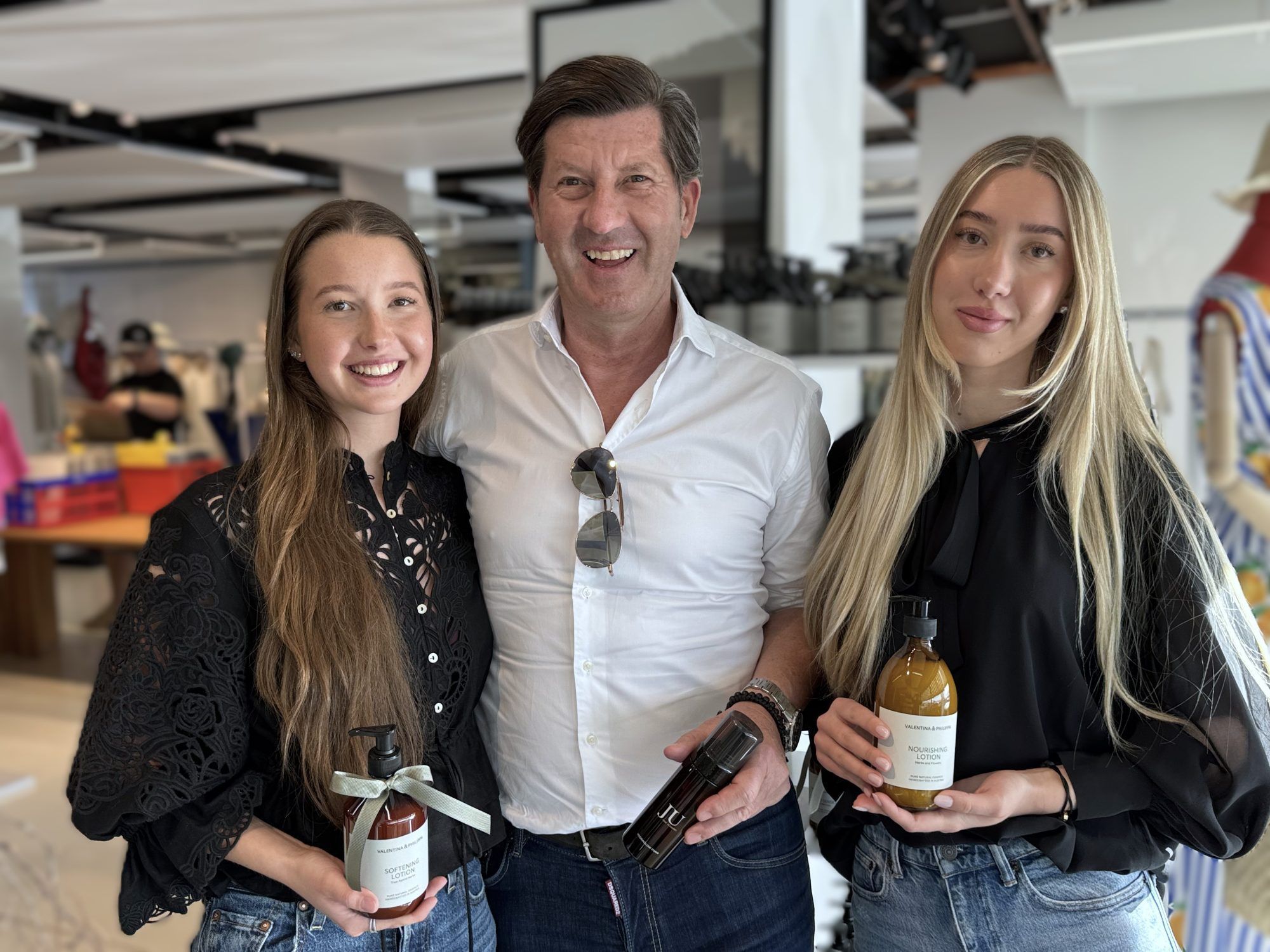 Philippa, Ferdinand und Valentina Kaufmann.