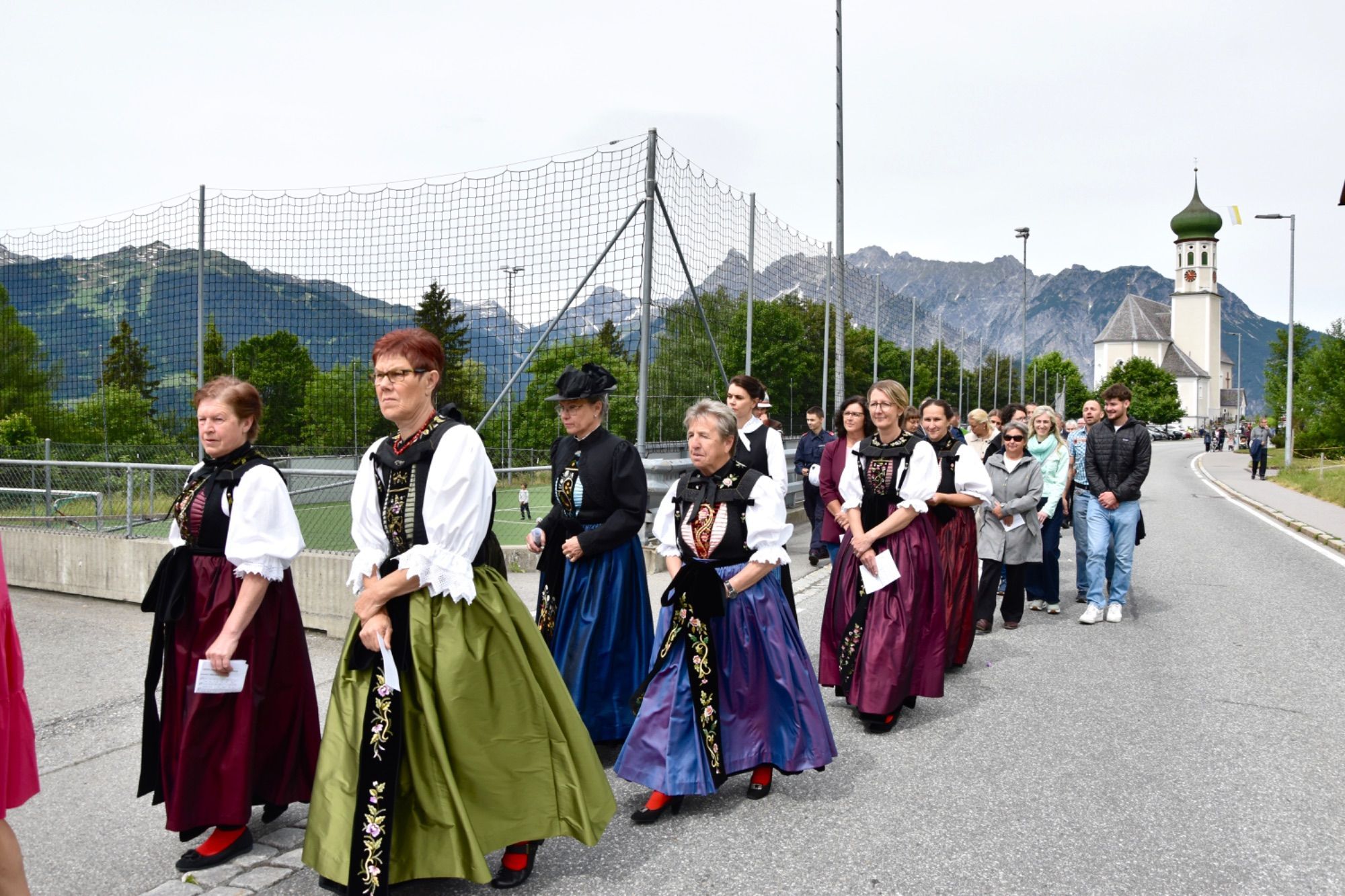 Fronleichnamsprozession am Bartholomäberg
