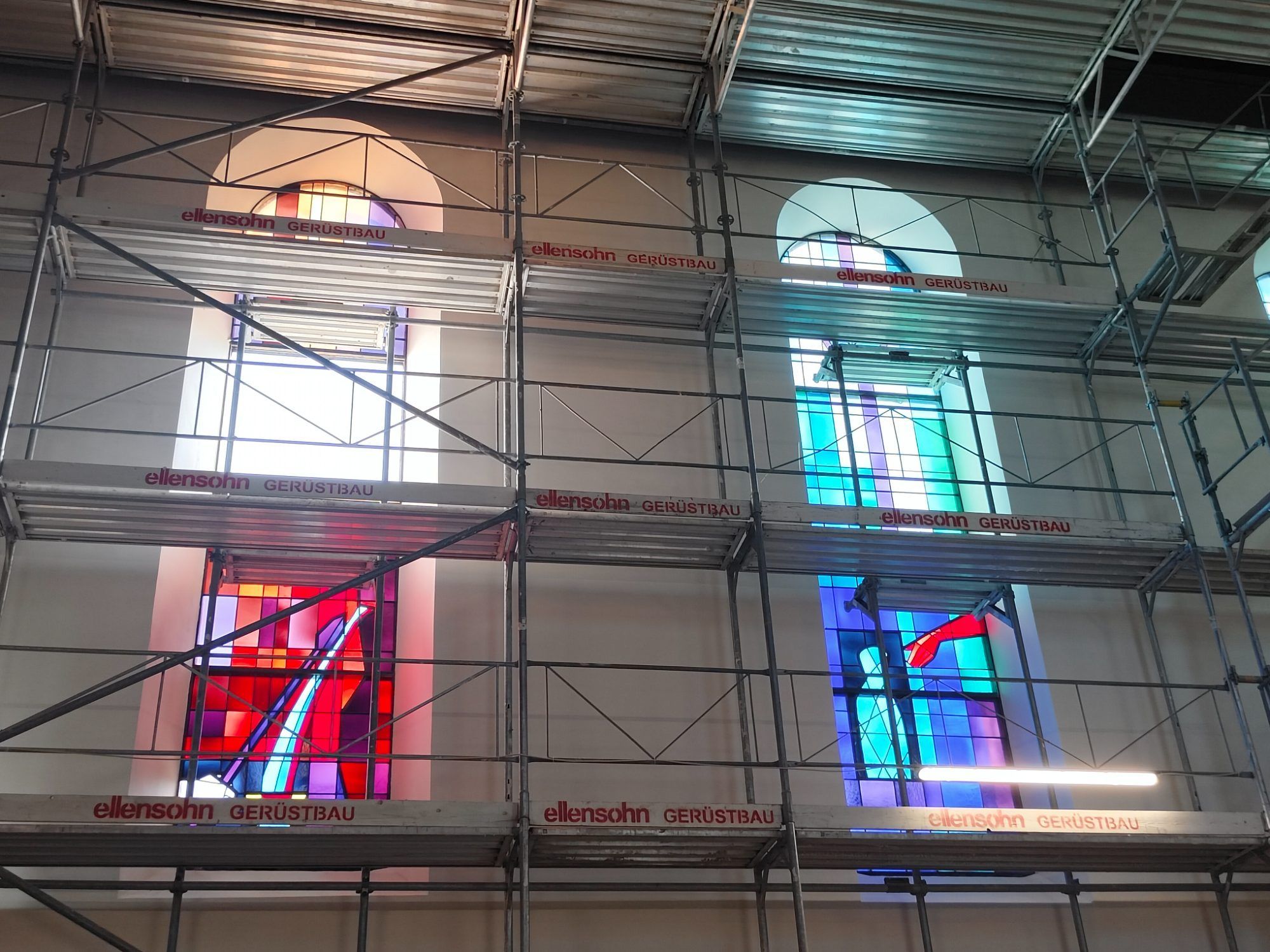Am 30. Juli findet ein weiterer Baustellen-Gottesdienst in der Pfarrkirche statt.