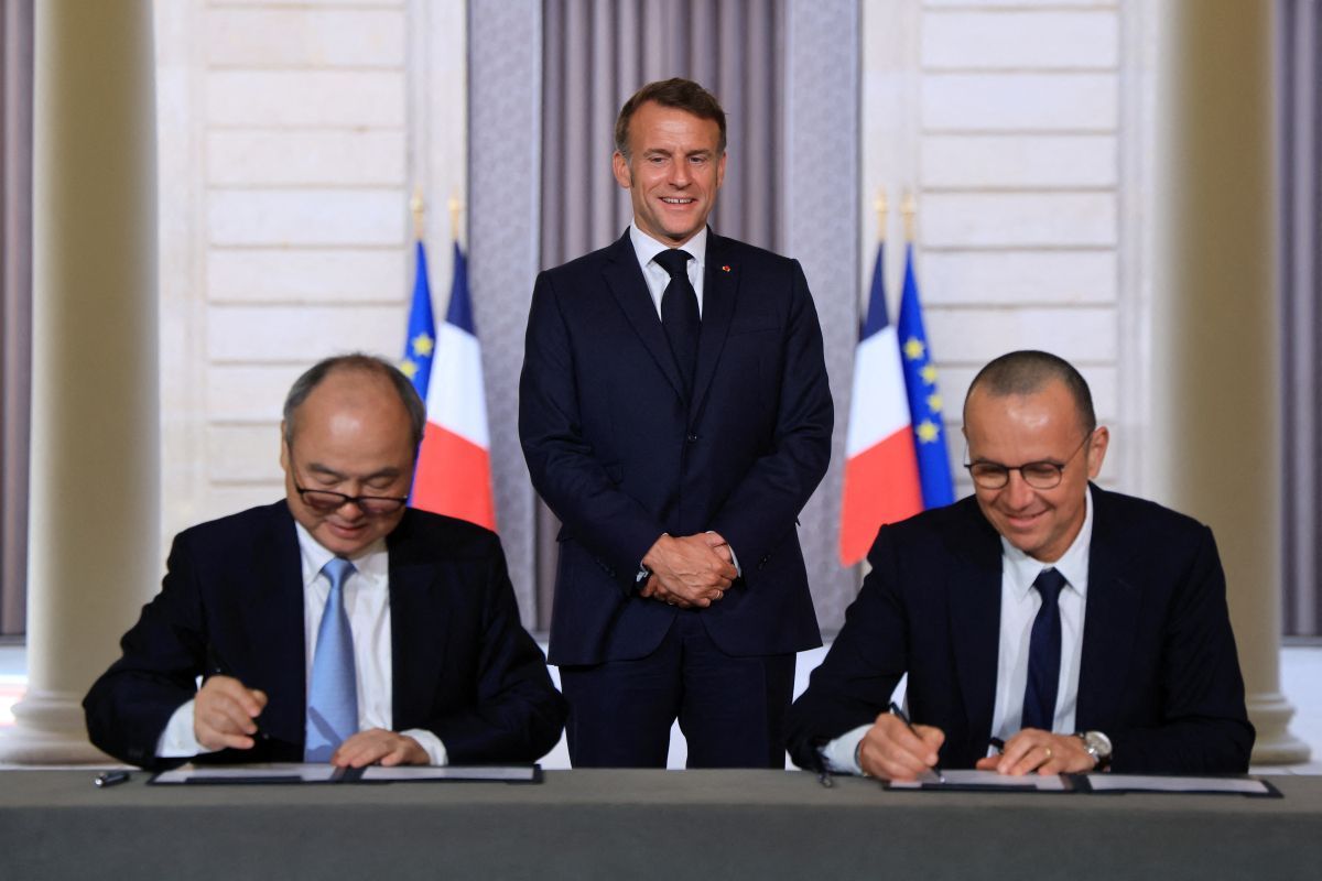 Softbank vor riesigen KI-Investitionen in Frankreich