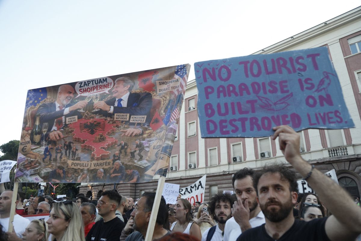 Albanien: Proteste gegen Bauprojekt von Trumps Schwiegersohn