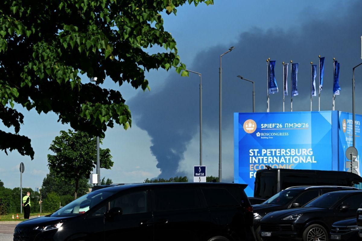 Ukraine attackiert kurz vor Wirtschaftsforum St. Petersburg