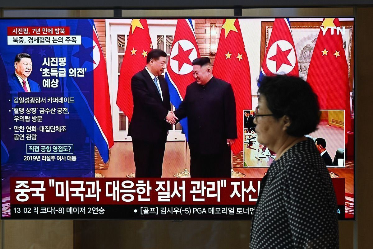 Chinas Präsident Xi zu Besuch in Nordkorea