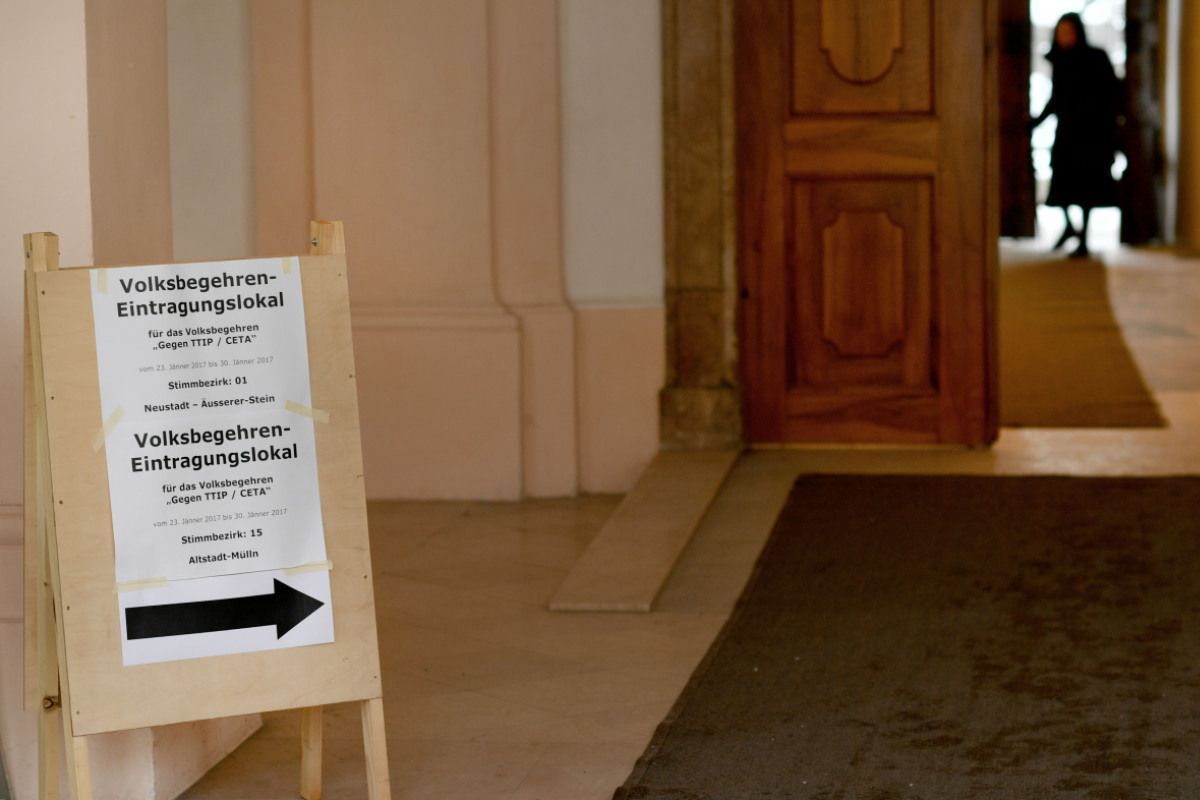 Fünf Volksbegehren starten am Montag