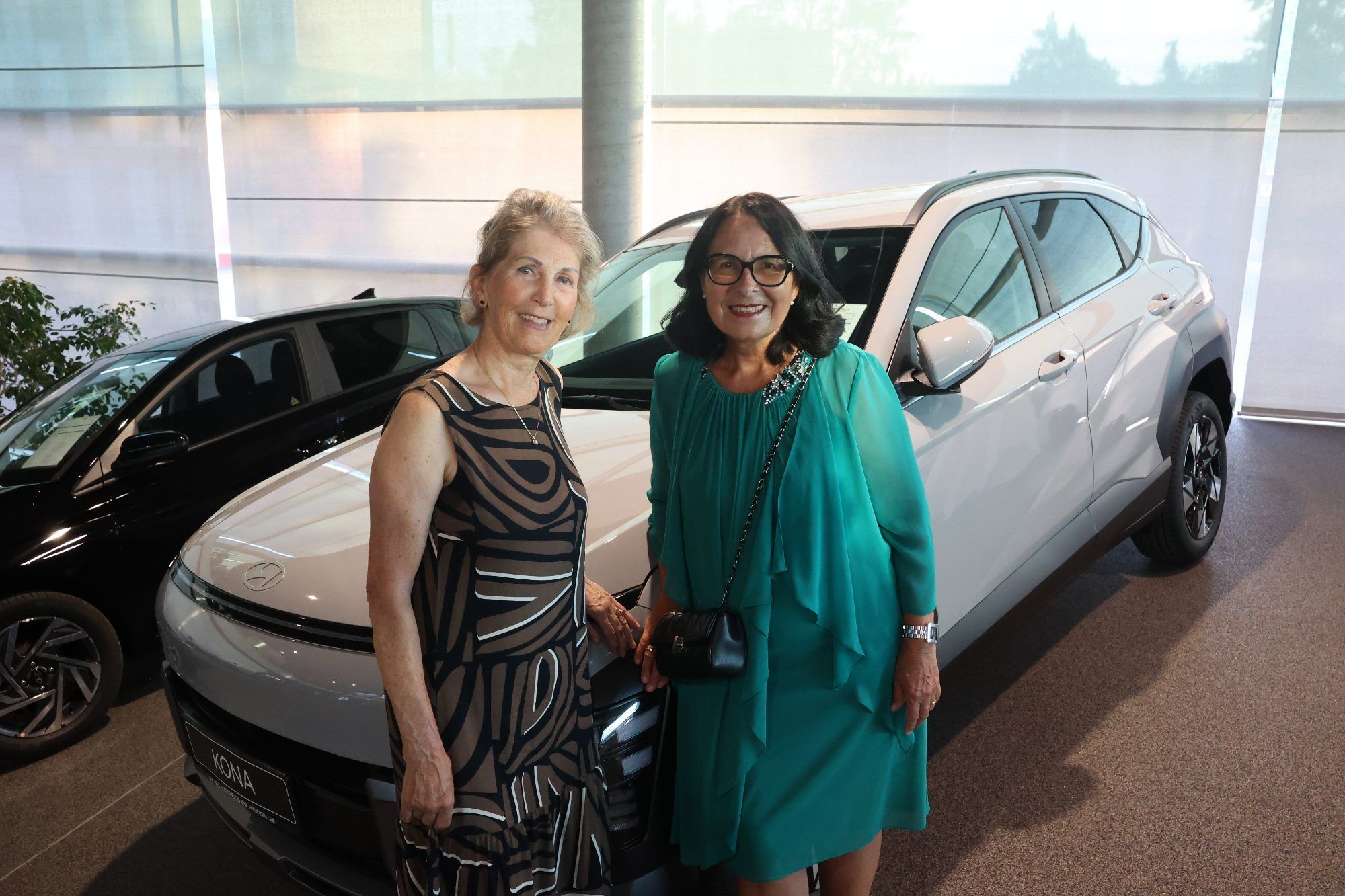 Gerlinde Wiesner und Silvia Ellensohn.