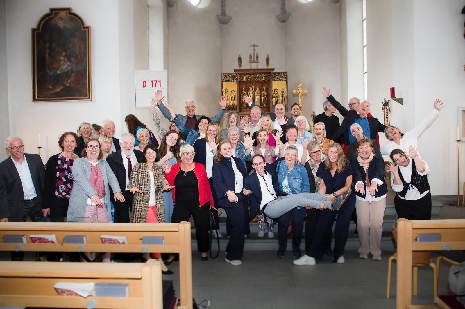 140 Jahr Jubiläum vom Kirchenchor Mäder wird gefeiert. PRIVAT