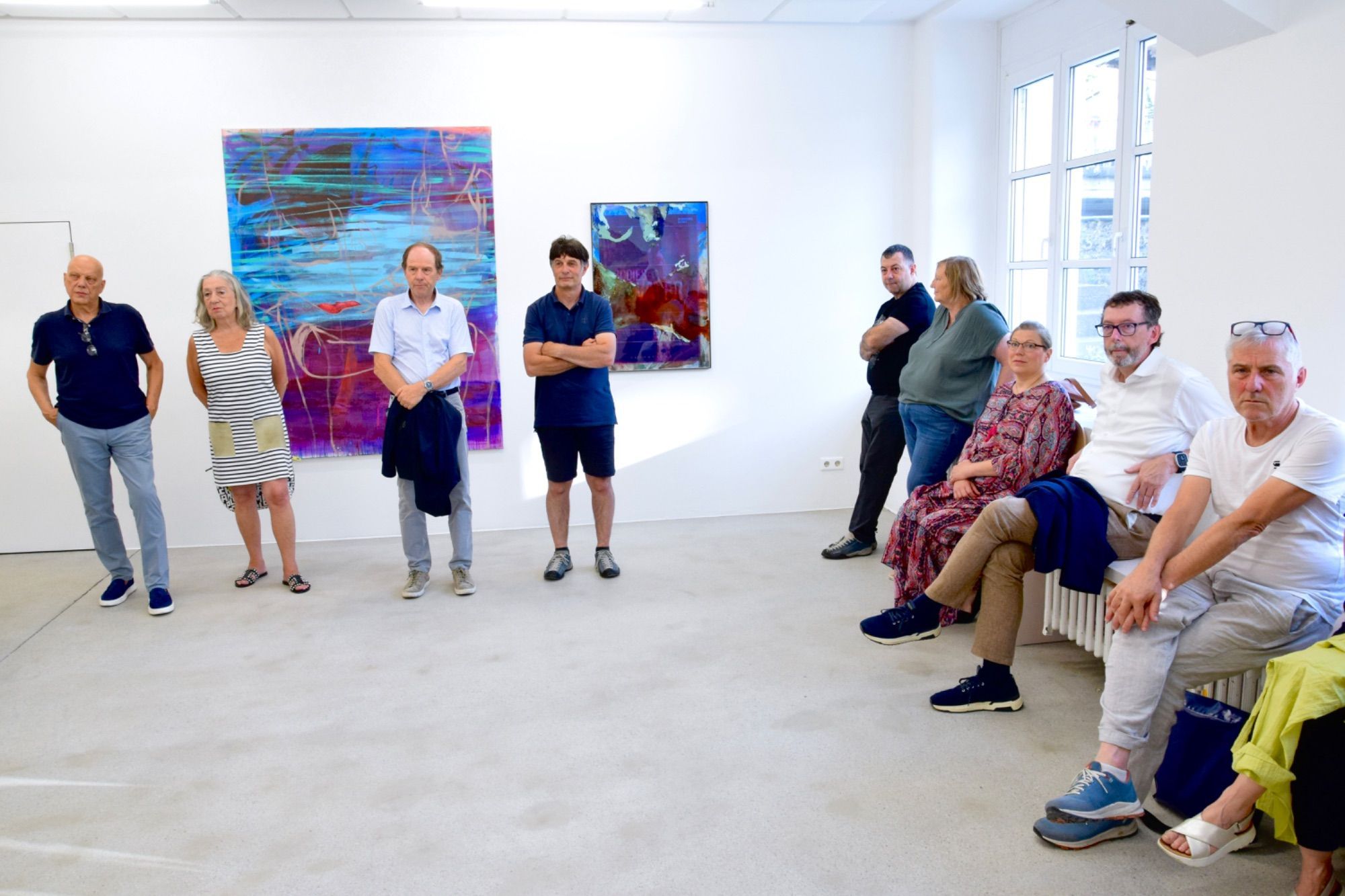 Gut besucht war die Vernissage 