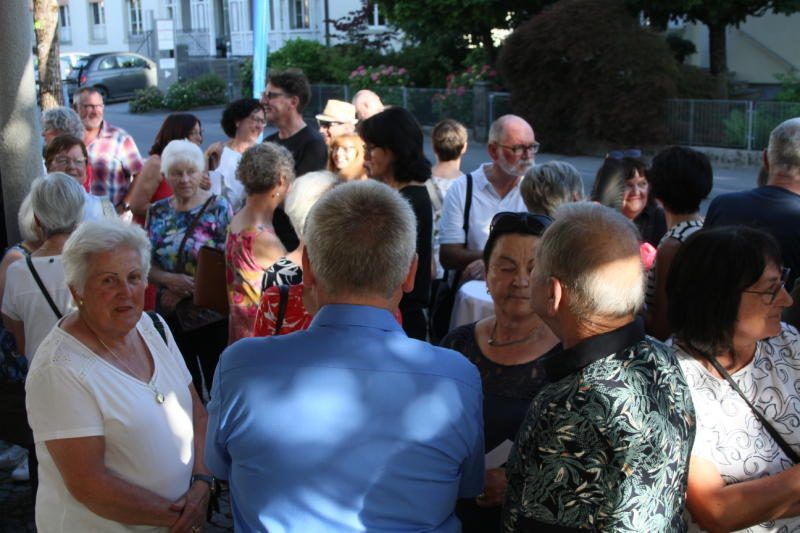 Sehr viele Besucher zog die Veranstaltung von Adam Keckeis an.