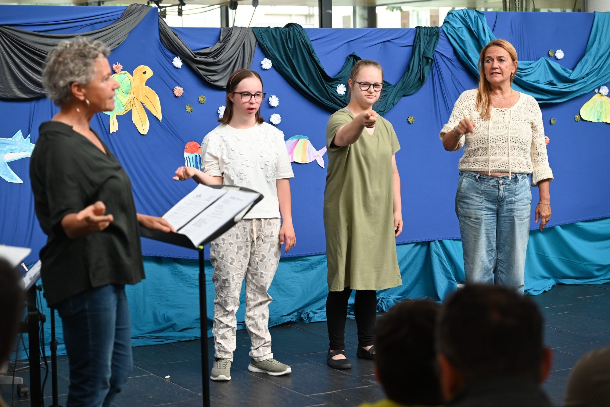 Großer Andrang beim musikalischen Schulfest des SPZ