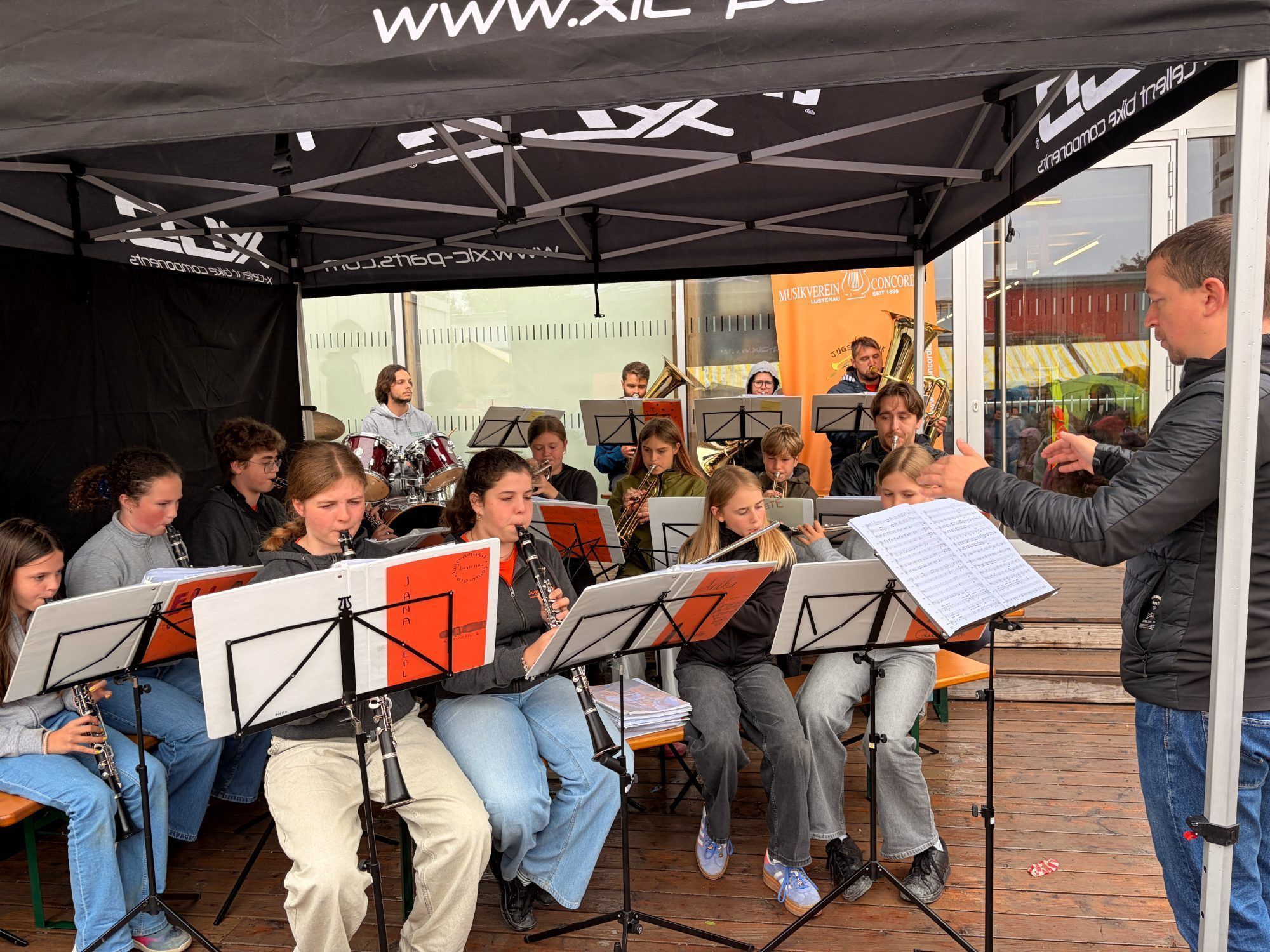 Für musikalische Unterhaltung sorgte der Musikverein Concordia.