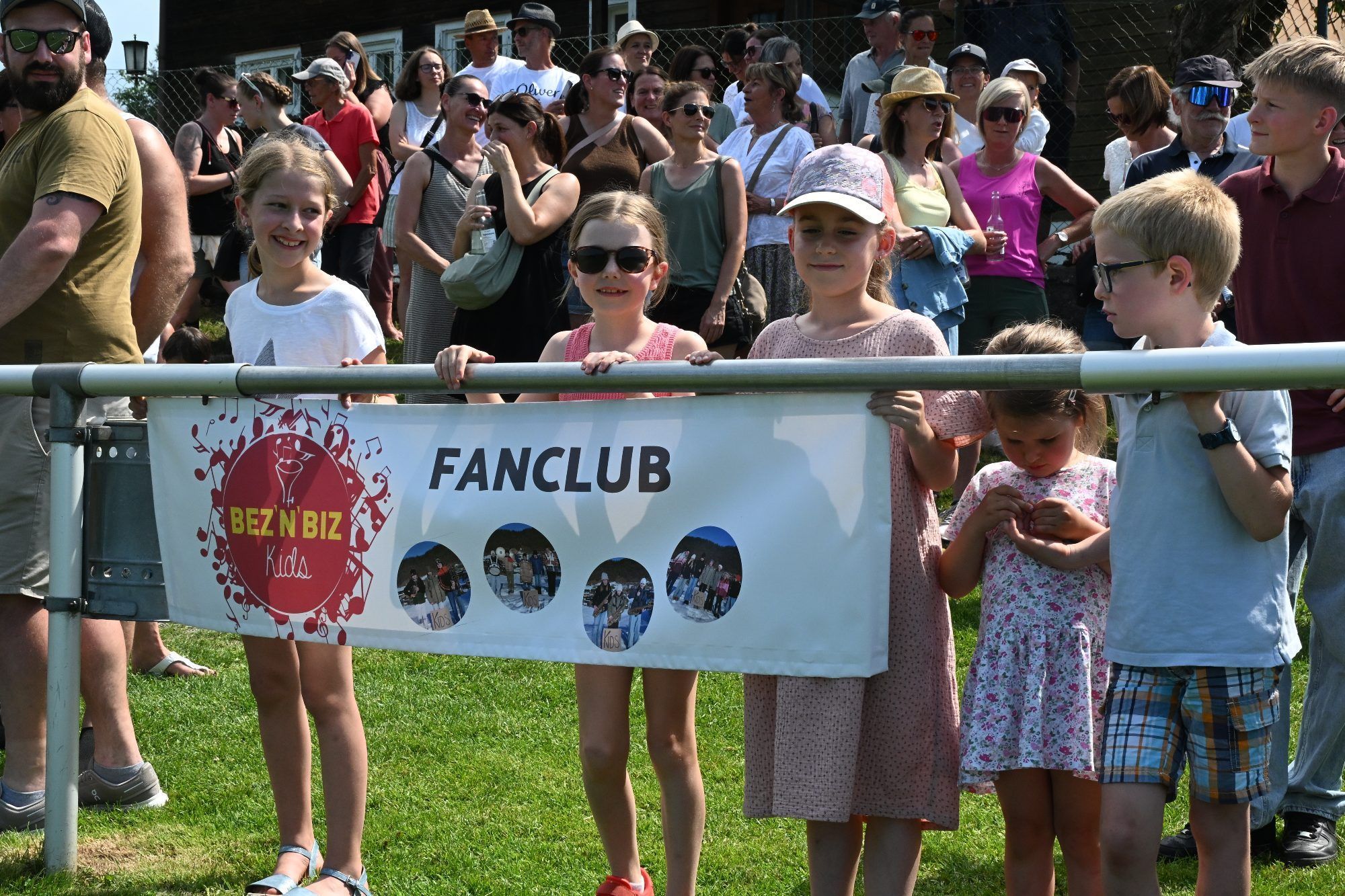 Fanclub am Freitag beim Jugendmarschwettbewerb