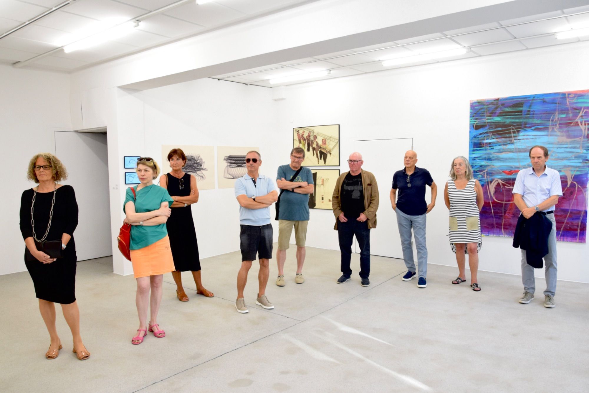 Gut besucht war die Vernissage 