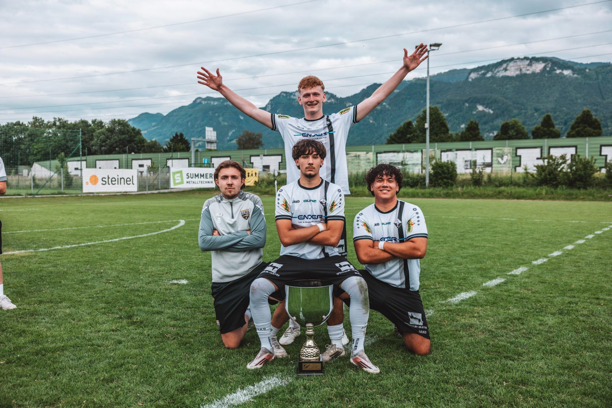 Altach FT feiert den zweiten Titelgewinn.