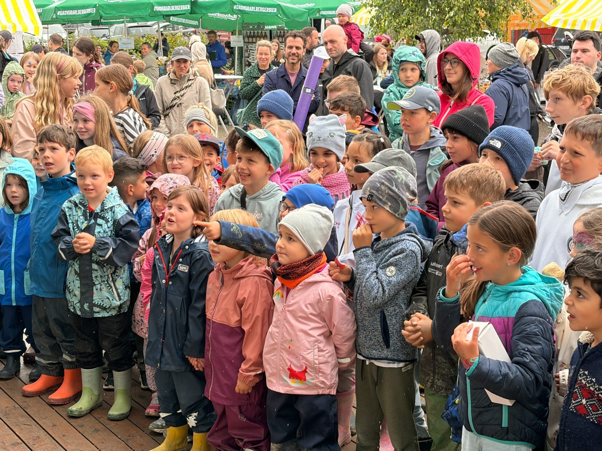 Die Kinder hatten großen Spaß beim Schulfest der Volksschule Rotkreuz.