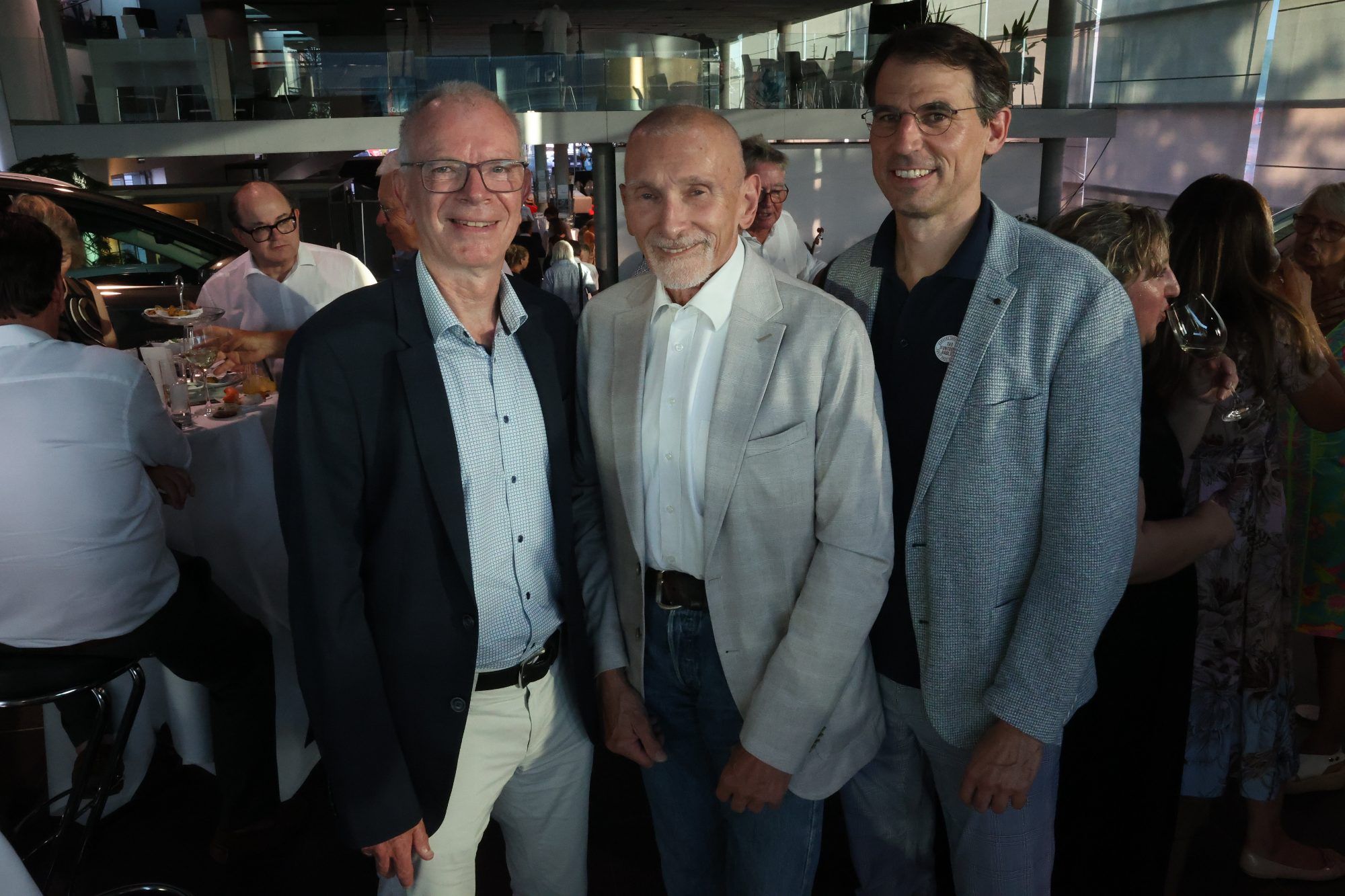 Mediziner Karl Lhotta, Etienne Wenzl und Emanuel Zitt.