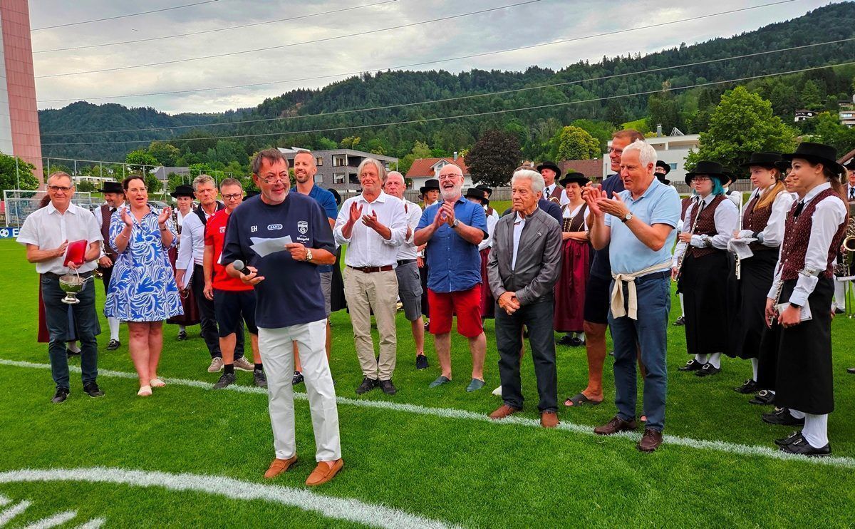 Stolz auf 80 Jahre Sportverein Lochau 1946