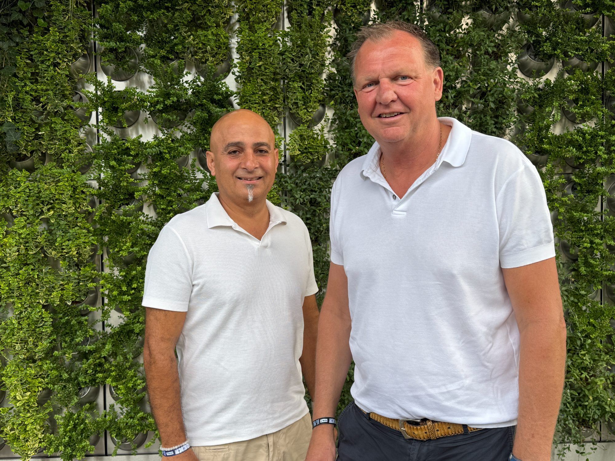 Duran Canserver und Andreas Hütter (Markus Stolz Haustechnik)