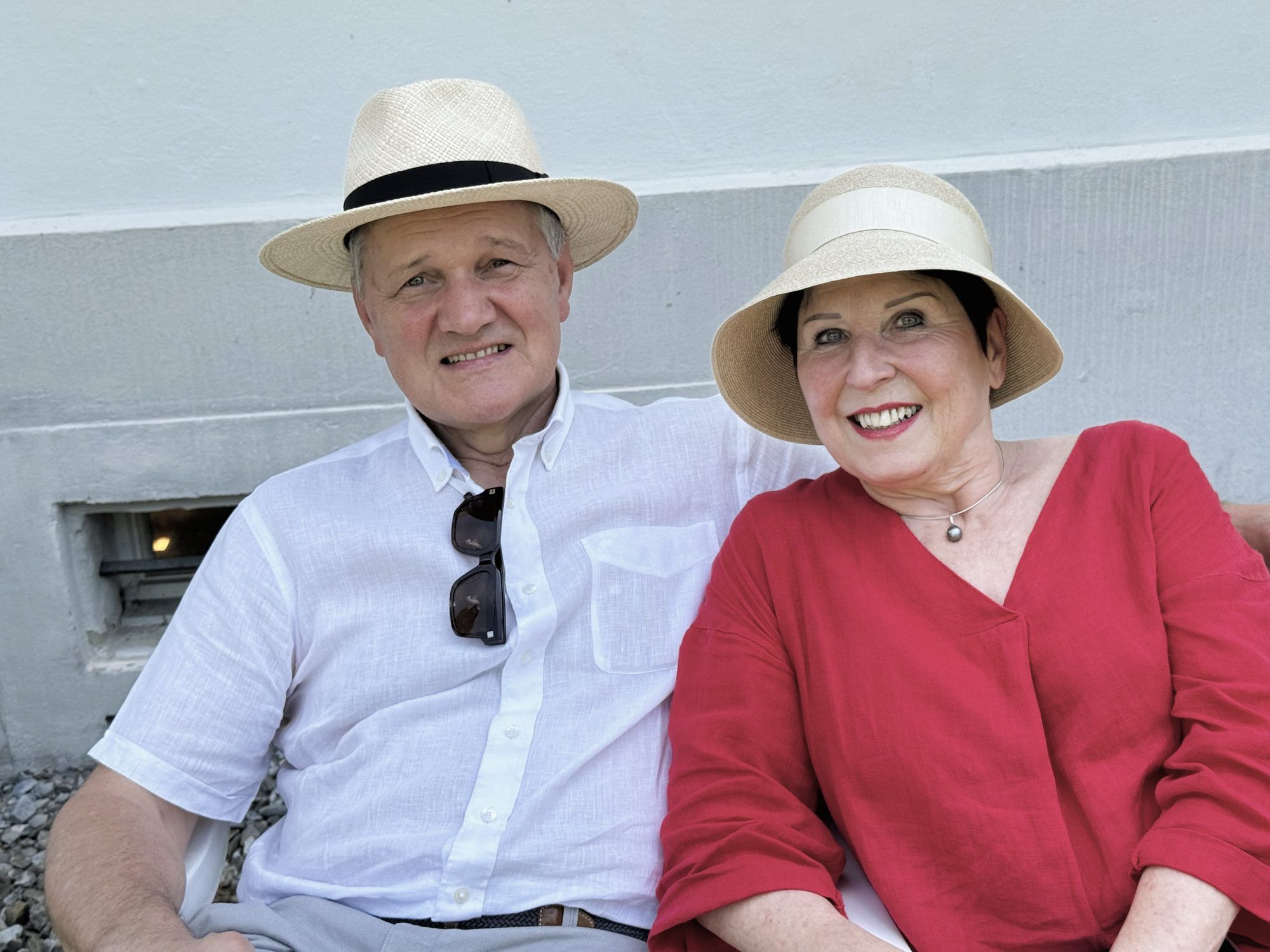 Freunde des Künstlers: Monika und Erich Rauter.